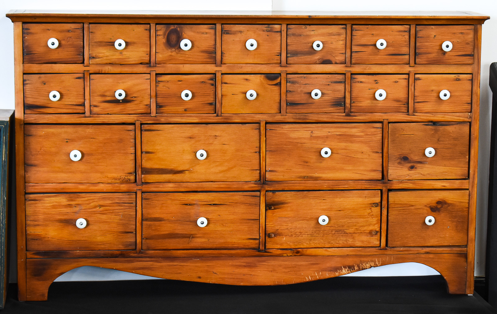 AMERICAN GENERAL STORE PINE APOTHECARY CABINET