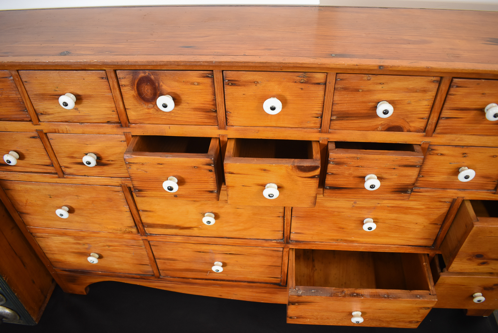 AMERICAN GENERAL STORE PINE APOTHECARY CABINET