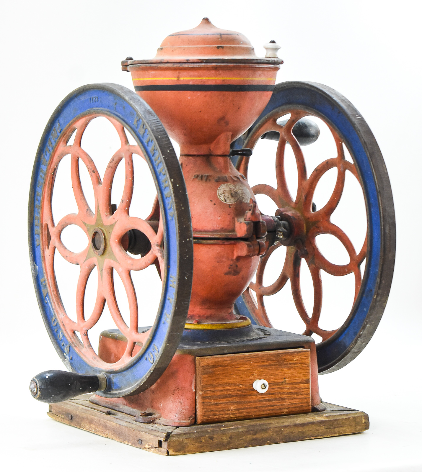 ENTERPRISE MANUFACTURING CO. 1898 COFFEE GRINDER