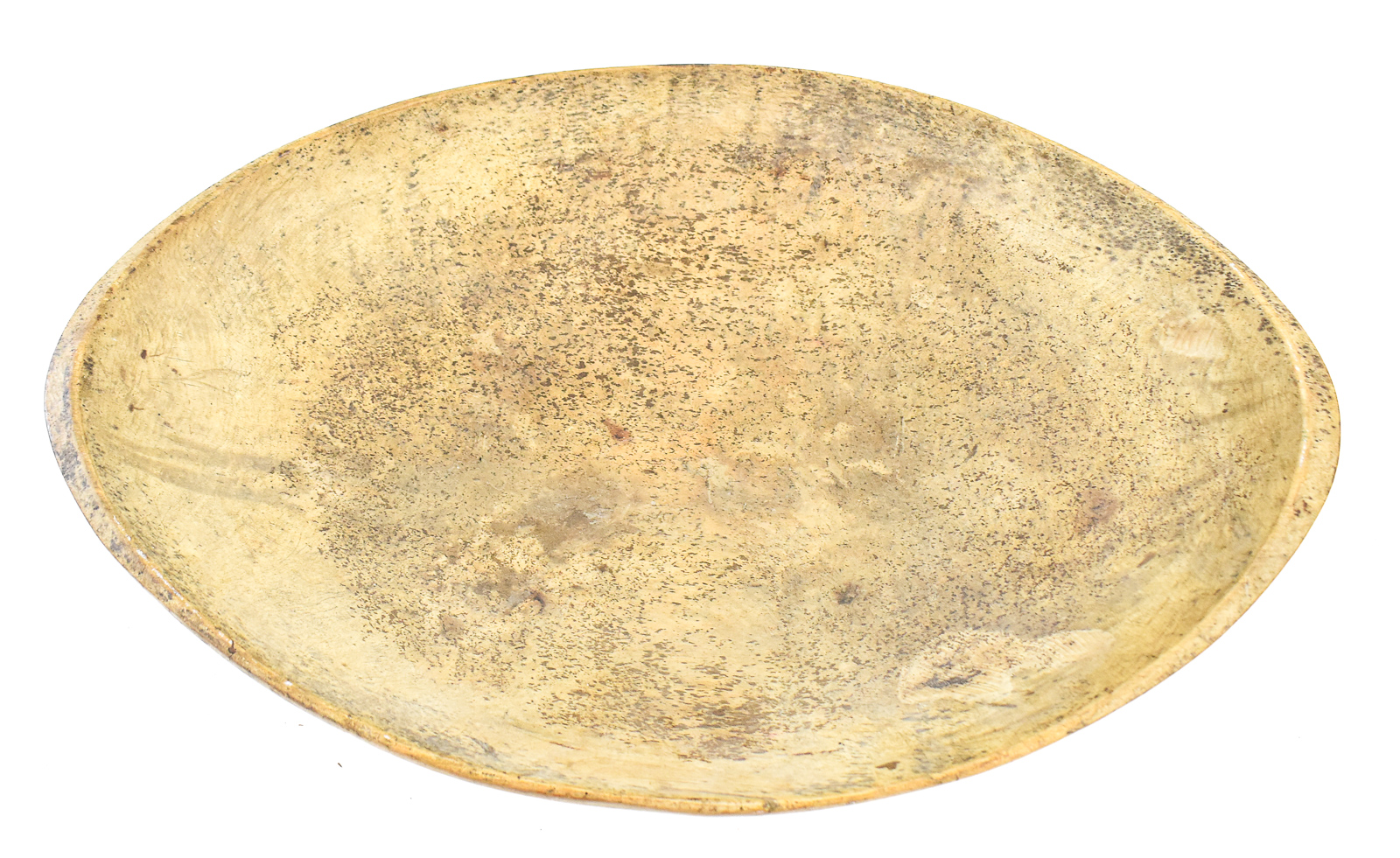 PRIMITIVE BIRCH DOUGH TRENCHER BOWL