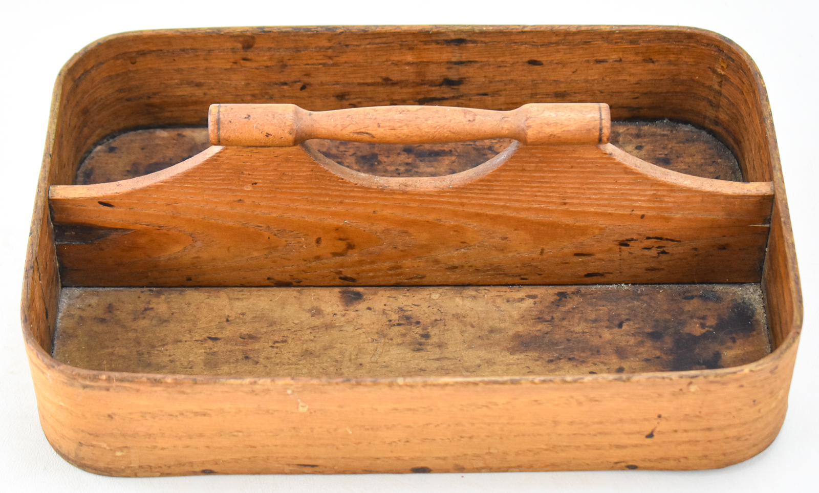 PRIMITIVE BENTWOOD CUTLERY TRAY