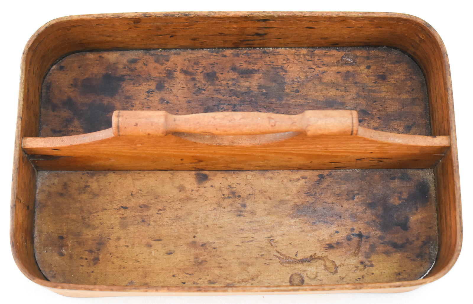 PRIMITIVE BENTWOOD CUTLERY TRAY