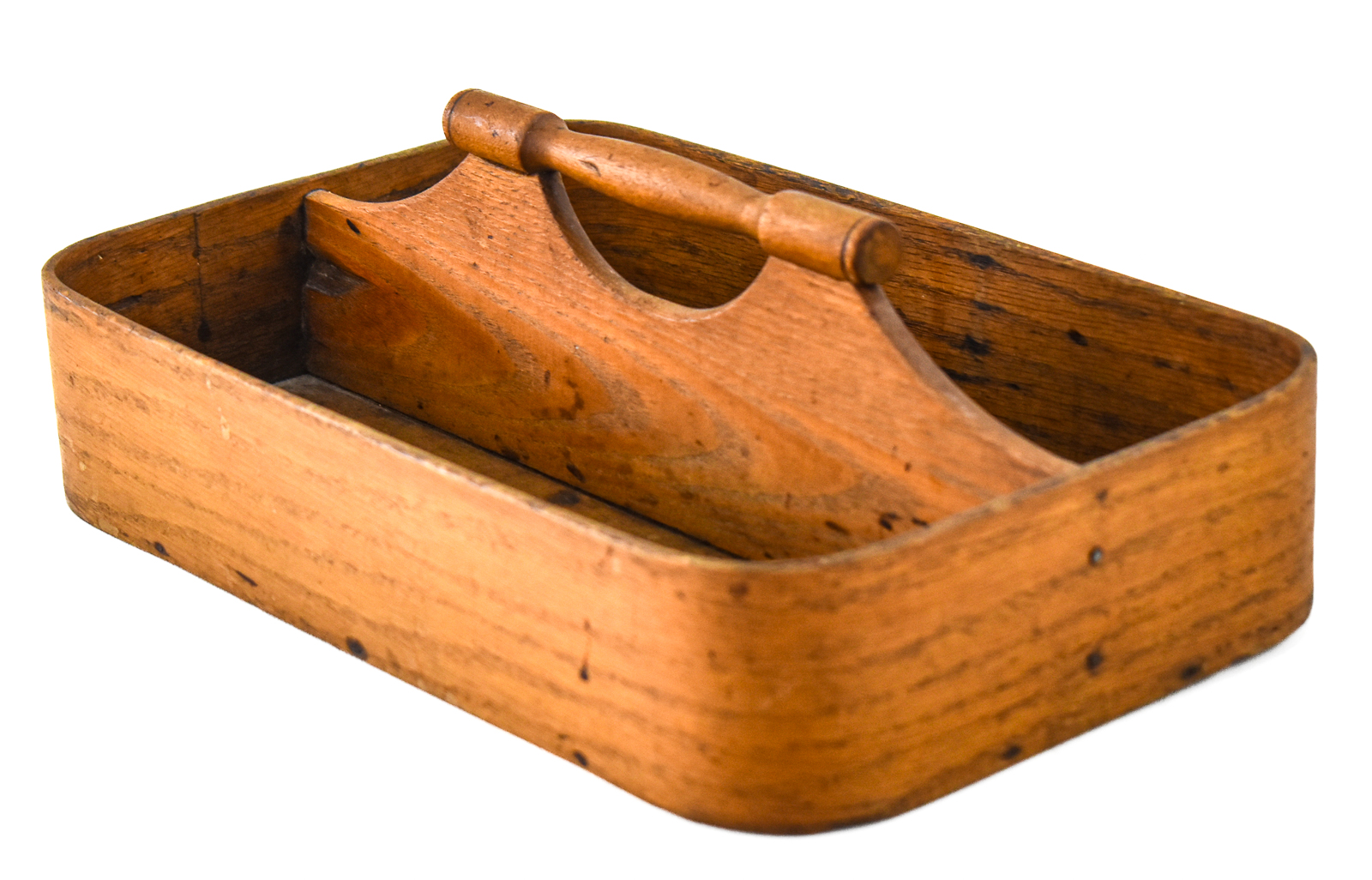 PRIMITIVE BENTWOOD CUTLERY TRAY
