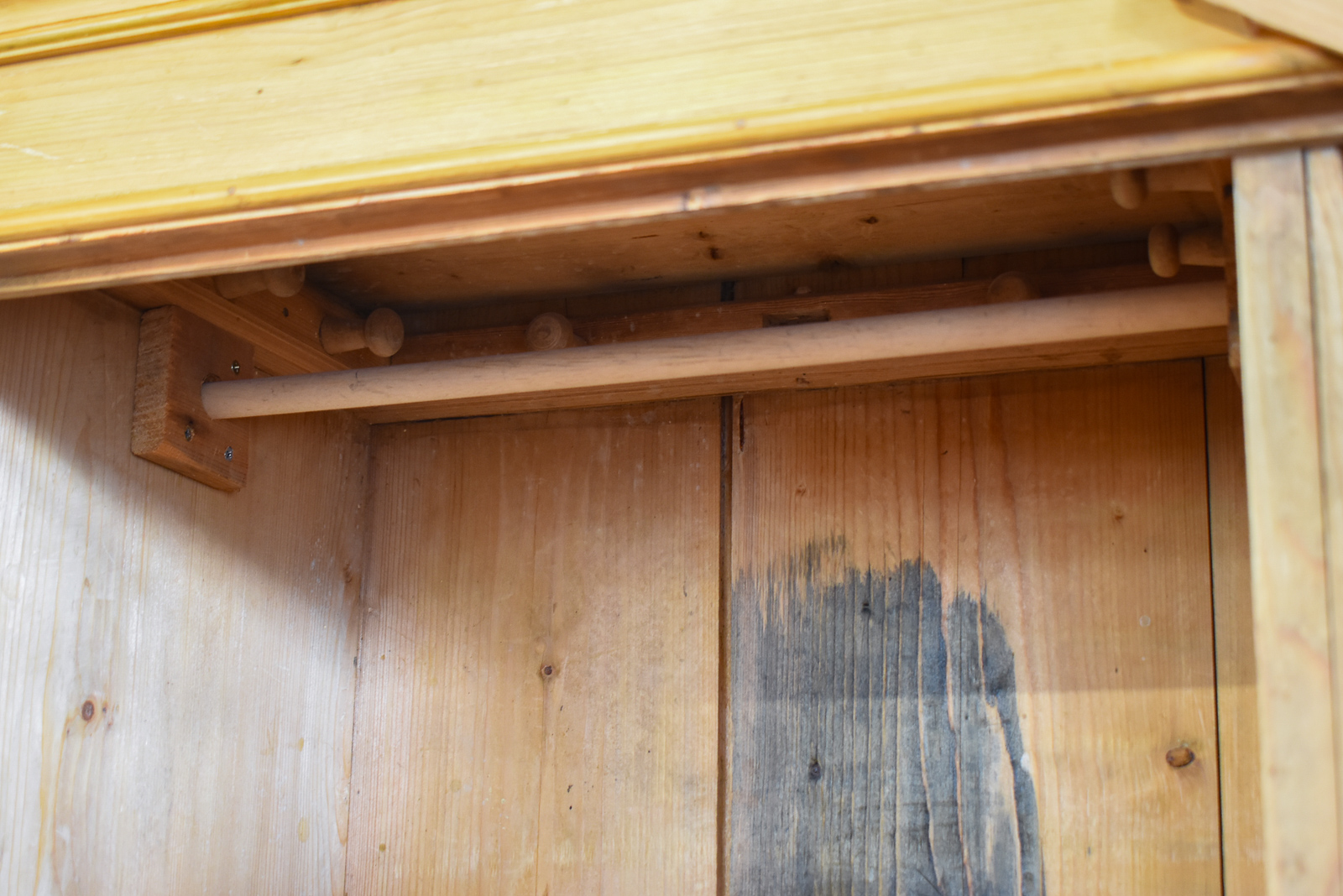 EUROPEAN PINE ARMOIRE