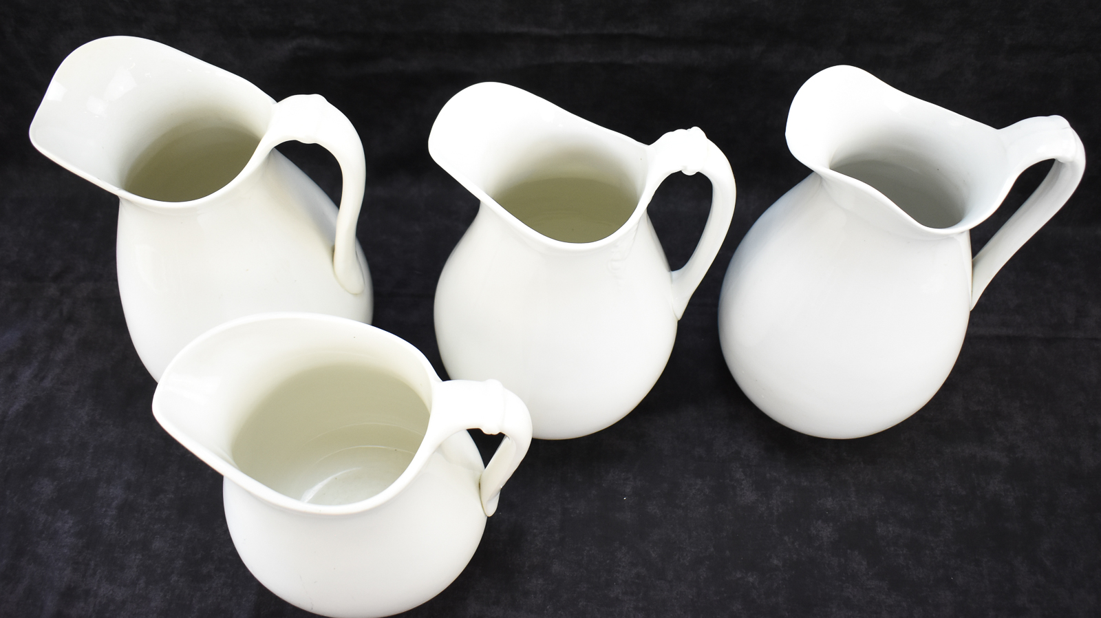 KNOWLES, TAYLOR & KNOWLES AND WEST END POTTER COMPANY IRONSTONE PITCHERS