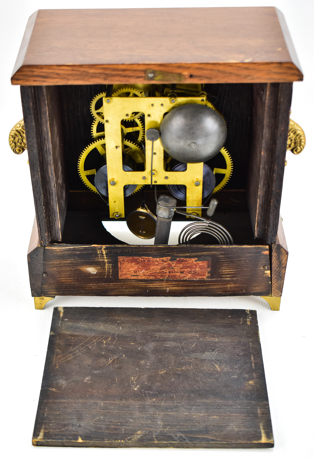 INGRAHAM CLOCK COMPANY NEOCLASSICAL MANTLE CLOCK