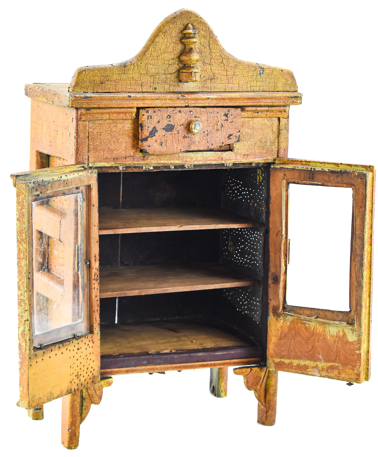 MINIATURE KITCHEN HUTCH OR SALESMAN SAMPLE