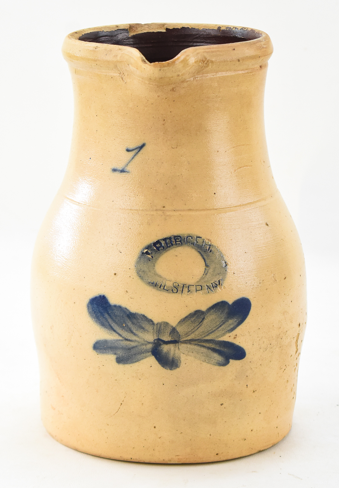 J. BURGER & CO. 1 GALLON PITCHER