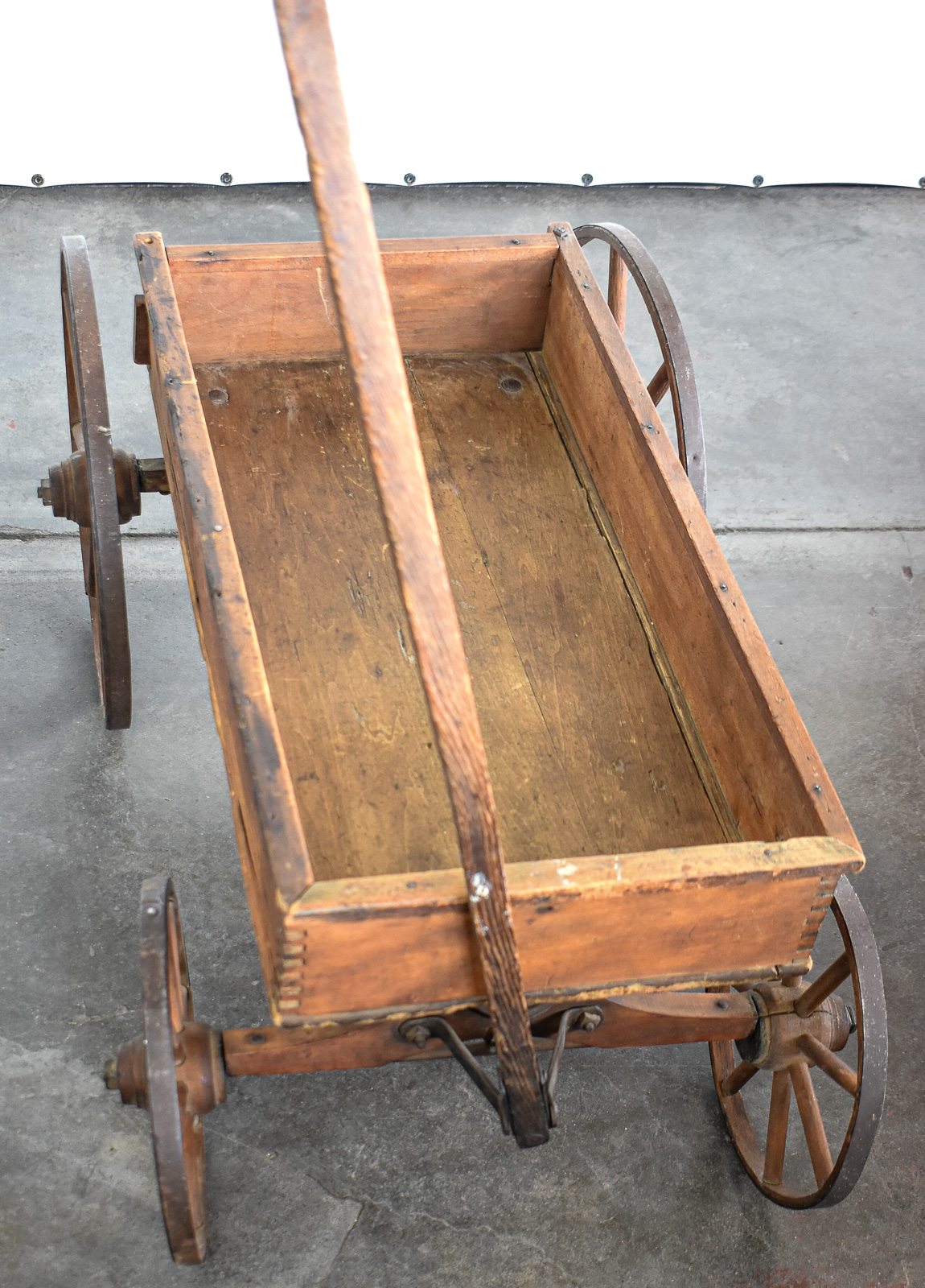 PARIS MANUFACTURING CO. WOODEN "EXPRESS" CHILDRENS WAGON