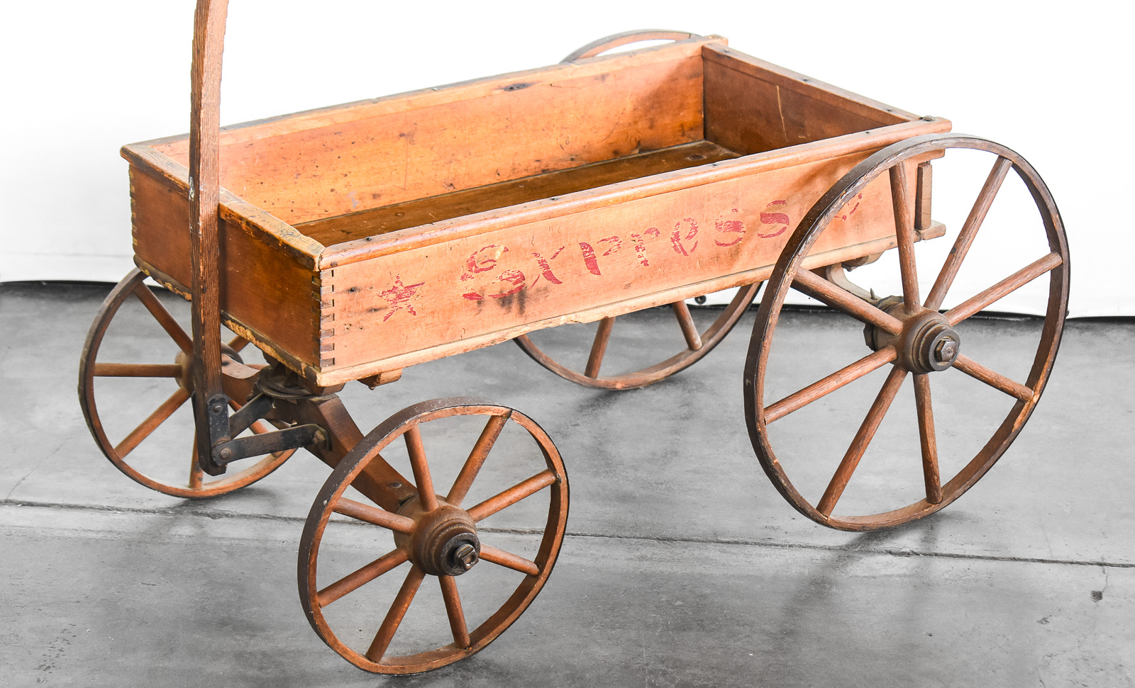 PARIS MANUFACTURING CO. WOODEN "EXPRESS" CHILDRENS WAGON
