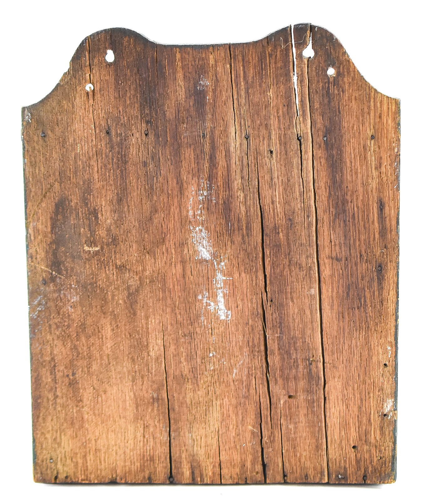 PRIMITIVE-STYLE BLACK-STAINED SPICE CABINET