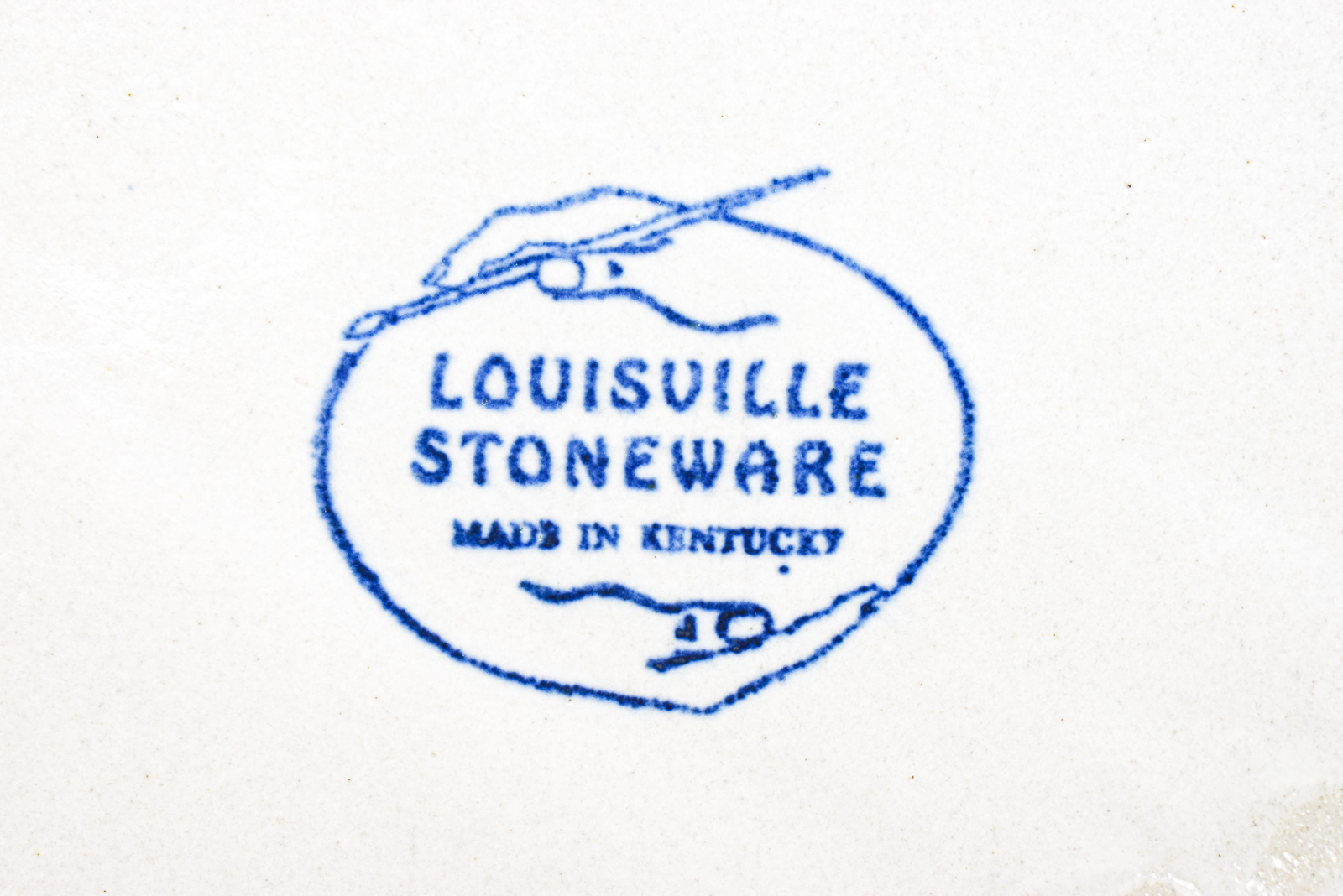 LOUISVILLE STONEWARE "BACHELOR BUTTON" ASSORTMENT