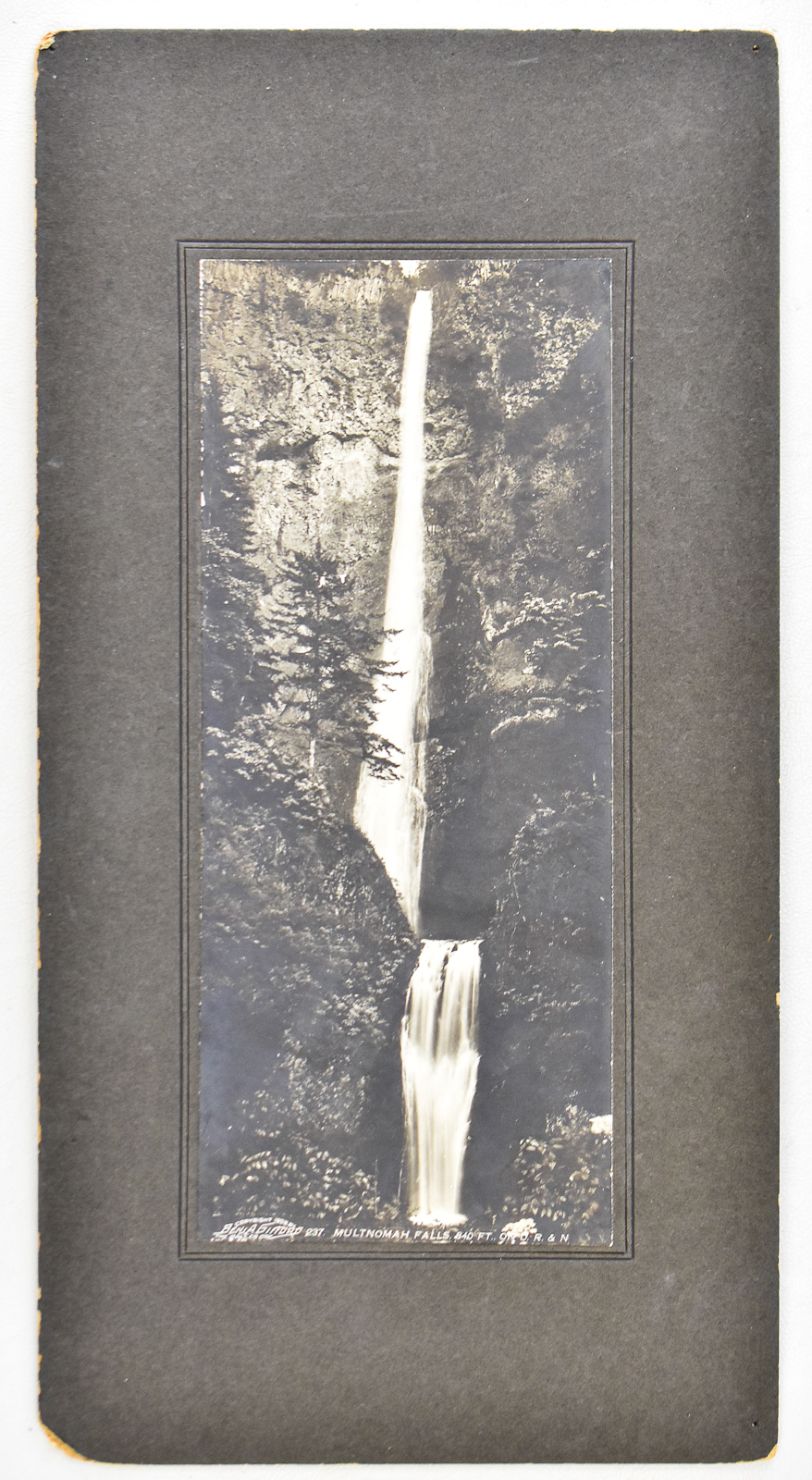 BENJAMIN A. GIFFORD "MULTNOMAH FALLS" PHOTOGRAPH