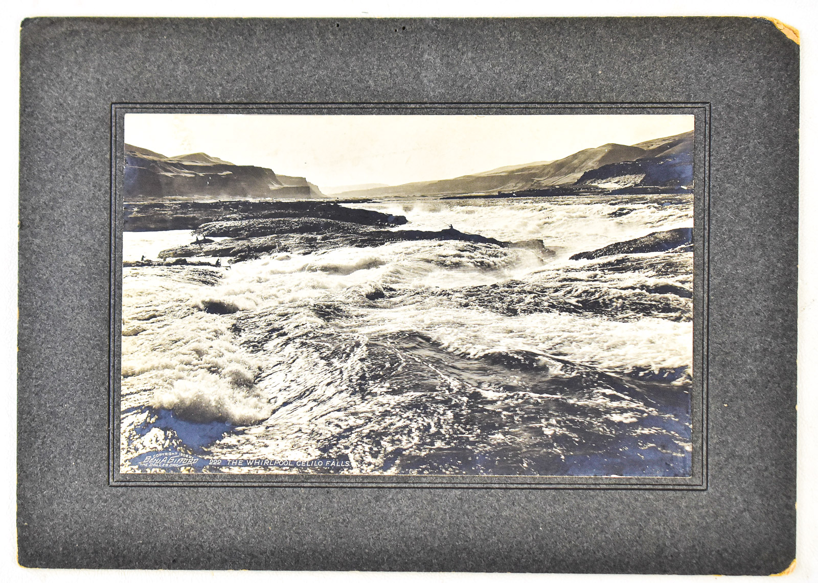 BENJAMIN A. GIFFORD "...CELILO FALLS" AND "212 NATIVES SPEARING AND NETTING SALMON..."