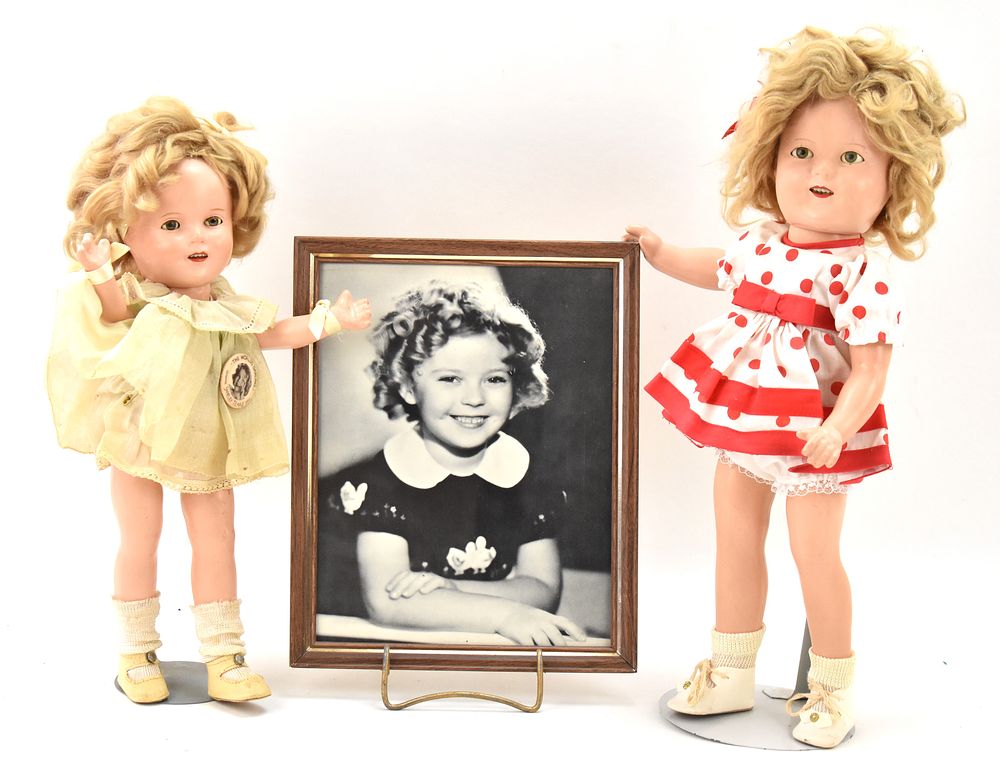 IDEAL "SHIRLEY TEMPLE COMPOSITION DOLLS