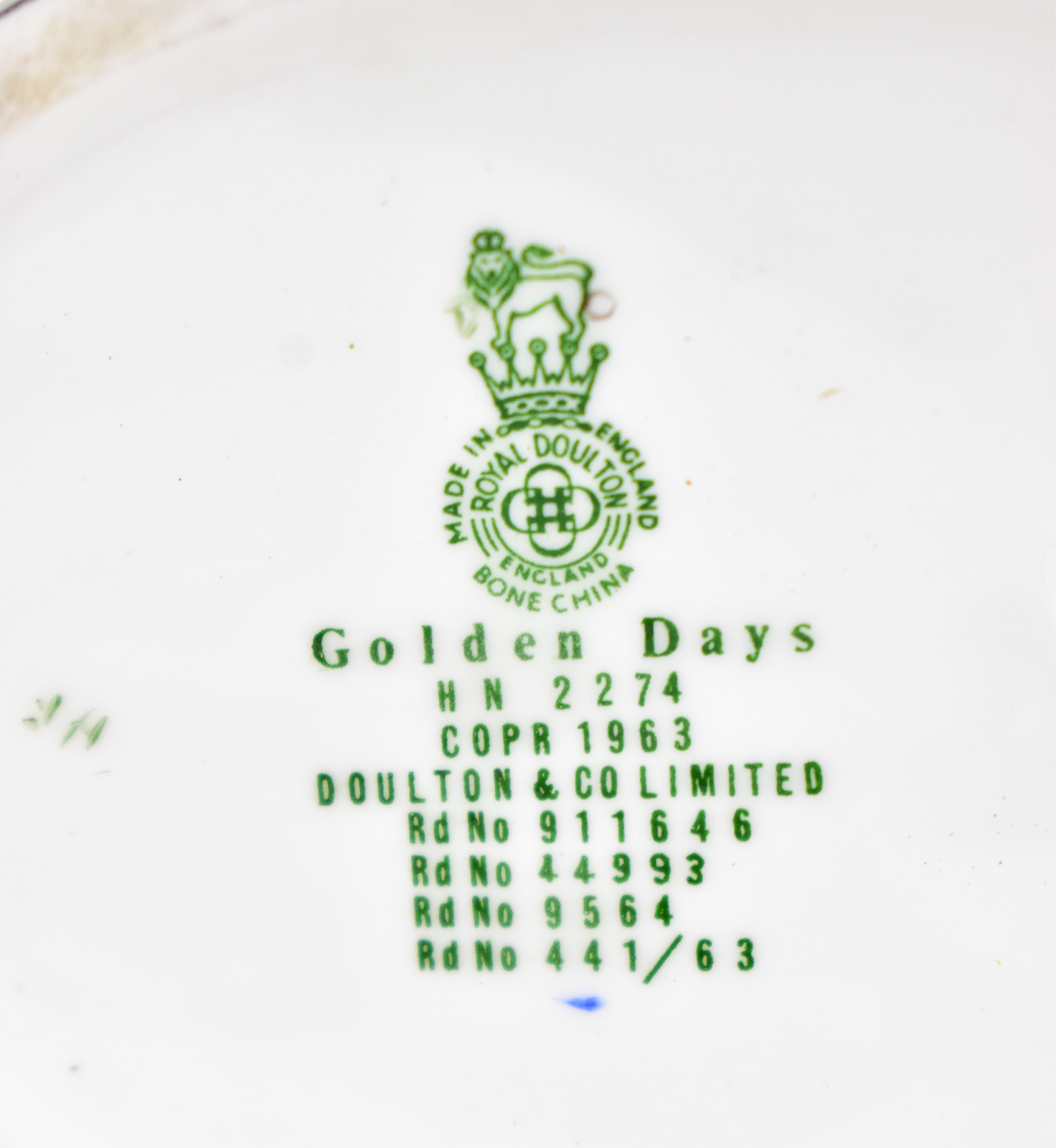ROYAL DOULTON & ROYAL COPENHAGEN FIGURINE PAIRING