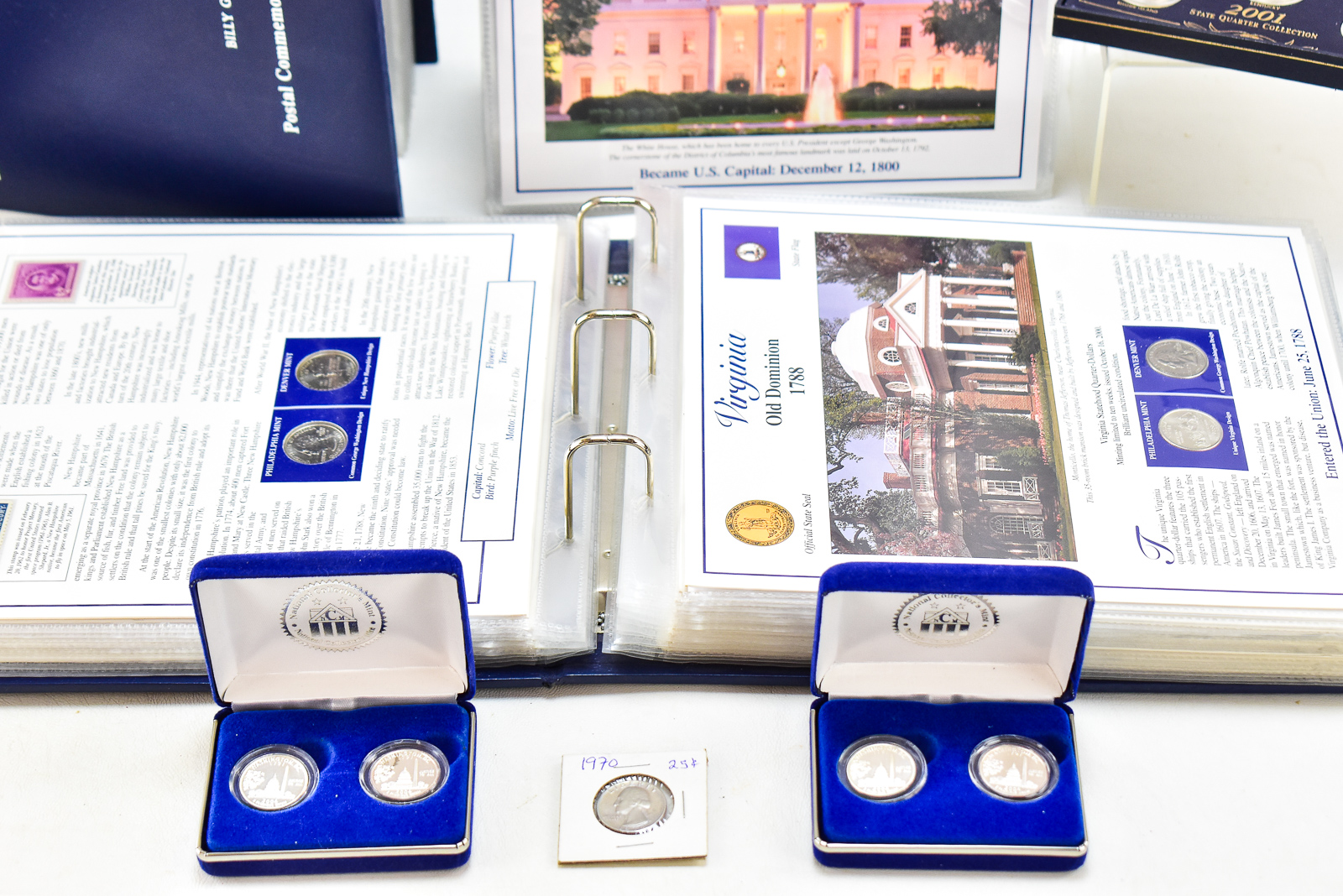 U.S. COMPLETE STATEHOOD QUARTERS COLLECTION & OTHER COLLECTIBLE QUARTERS