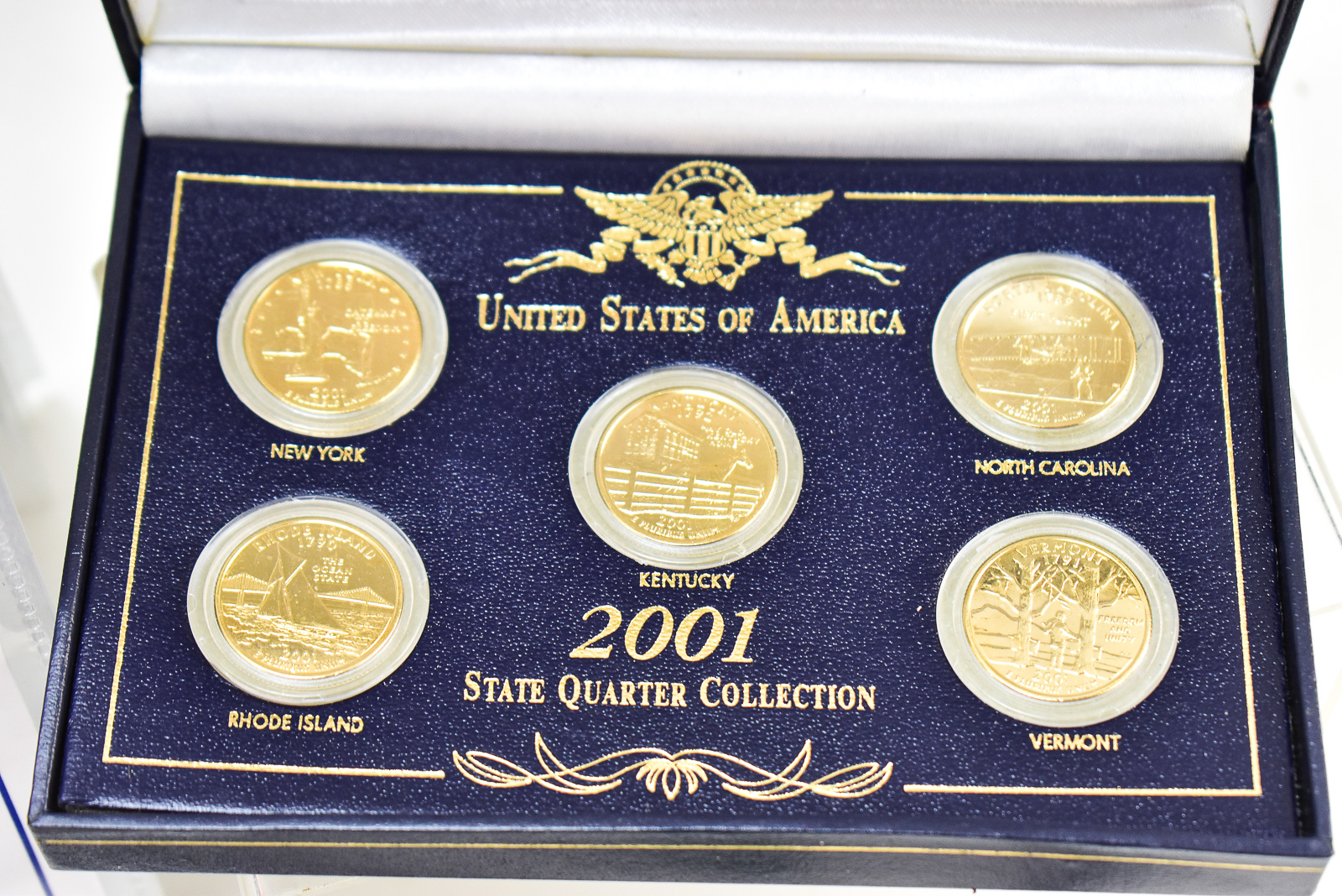 U.S. COMPLETE STATEHOOD QUARTERS COLLECTION & OTHER COLLECTIBLE QUARTERS