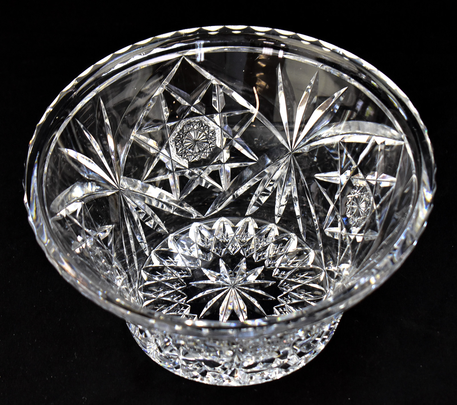 T. G. HAWKES & COMPANY CUT-CRYSTAL BOWL