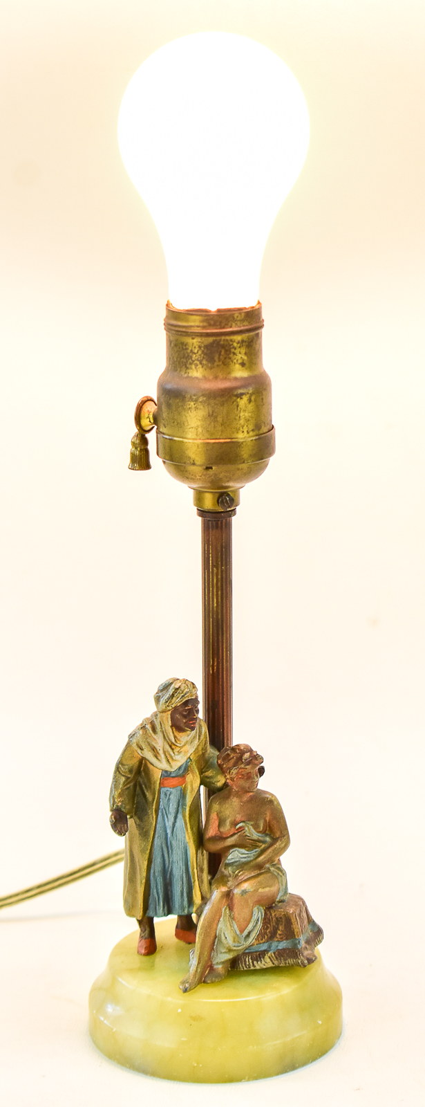 FRANZ XAVIER BERGMAN STYLE ORIENTALIST DESK LAMP
