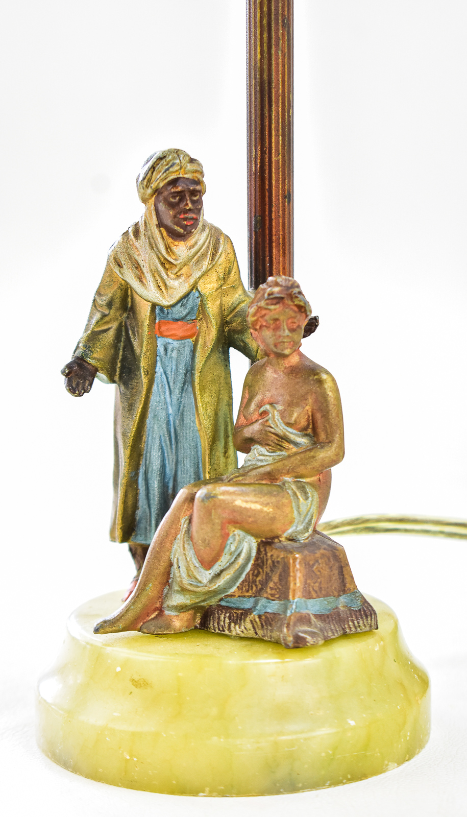 FRANZ XAVIER BERGMAN STYLE ORIENTALIST DESK LAMP