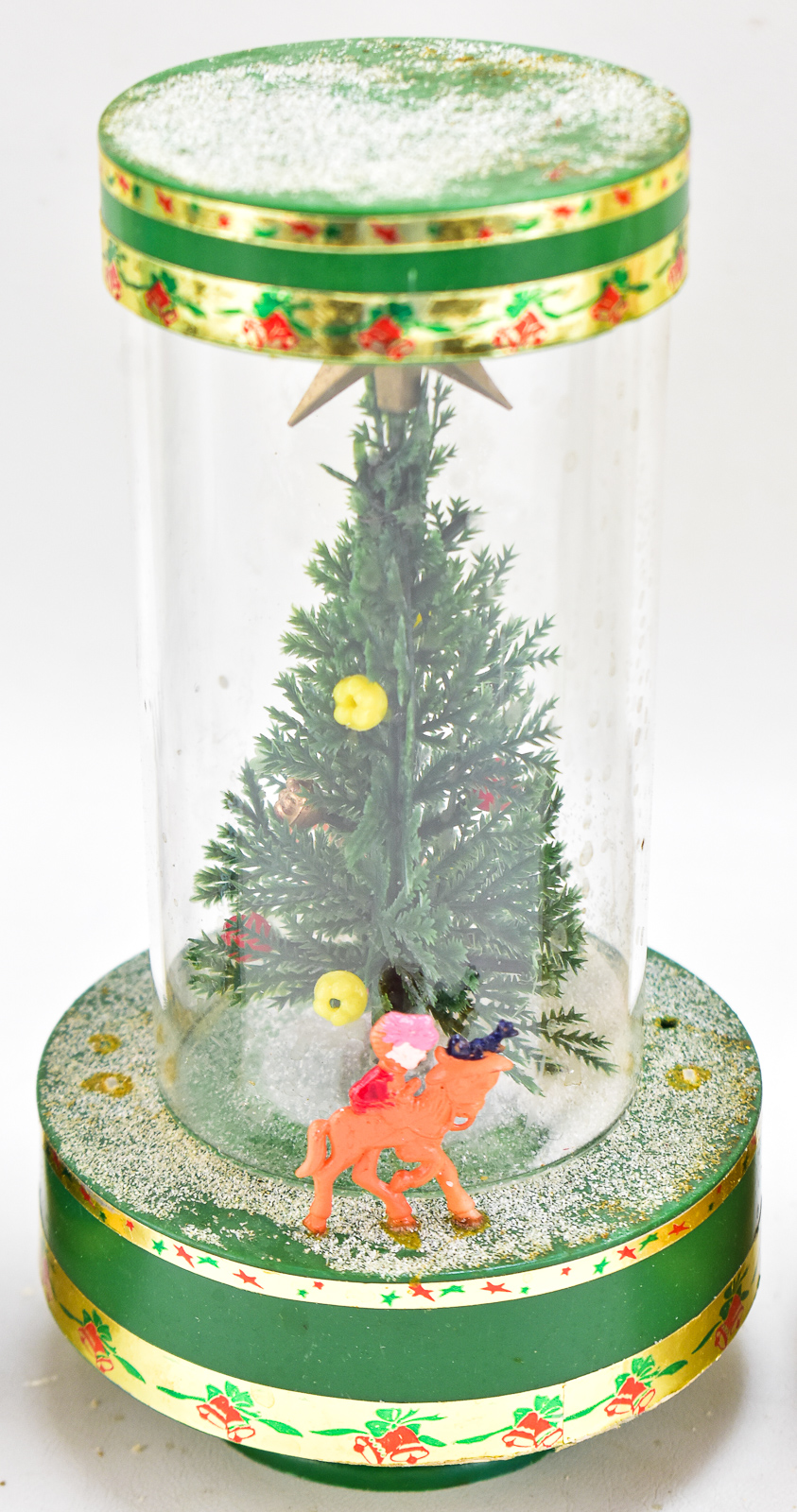 JAPANESE ROTATING MUSICAL CHRISTMAS TREE DIORAMA COLLECTION