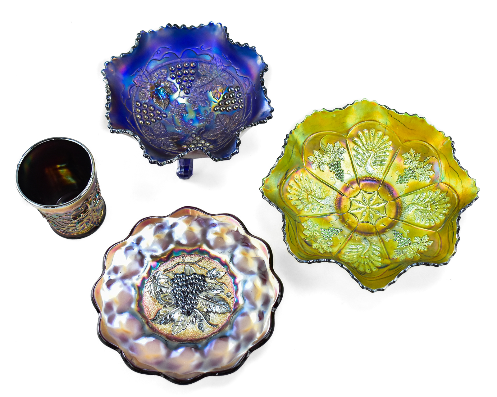CARNIVAL GLASS: FENTON, IMPERIAL, DUGAN