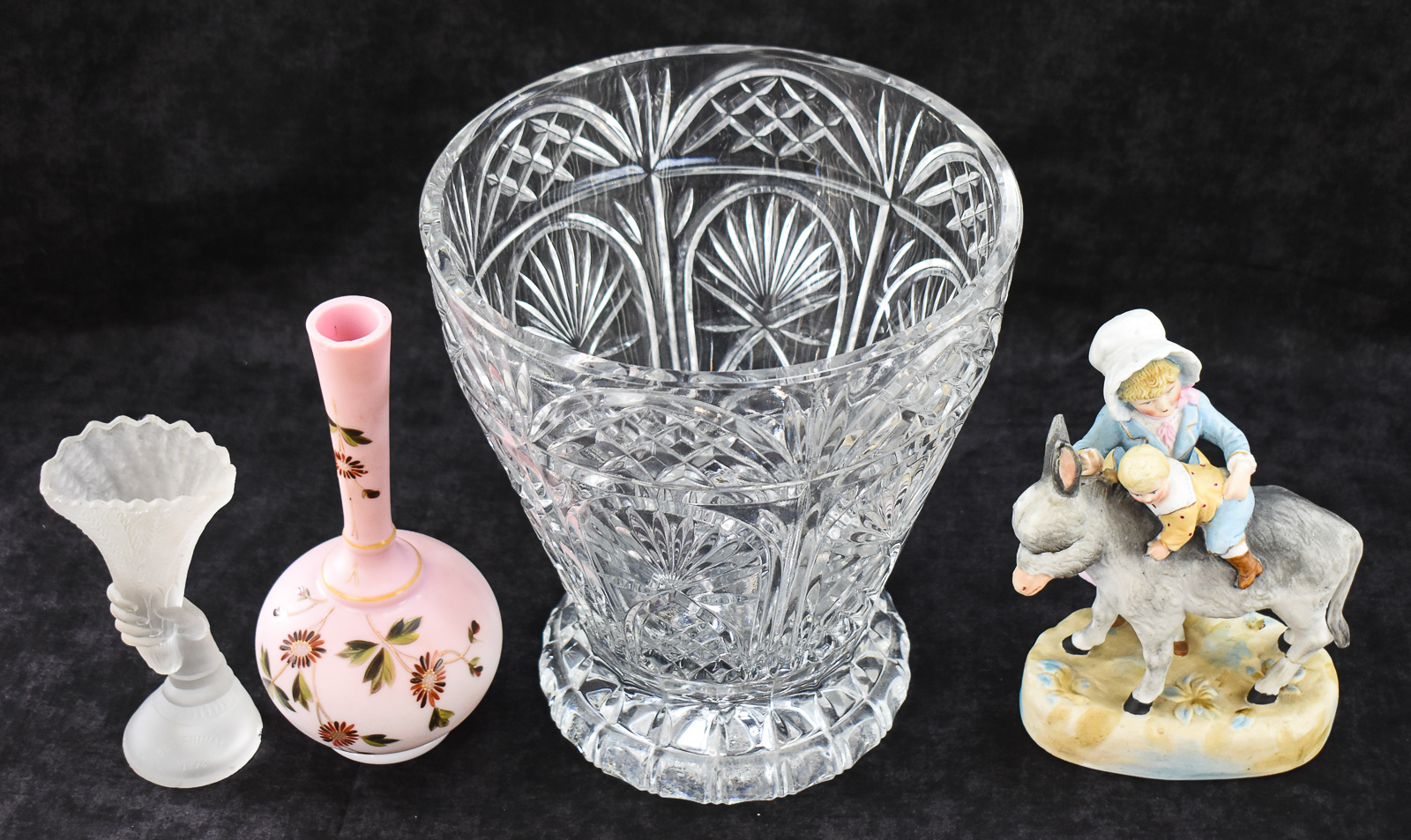 GODINGER CHAMPAGNE BUCKET, GILLINDER PHILADELPHIA EXPOSITION VASE, AND MORE