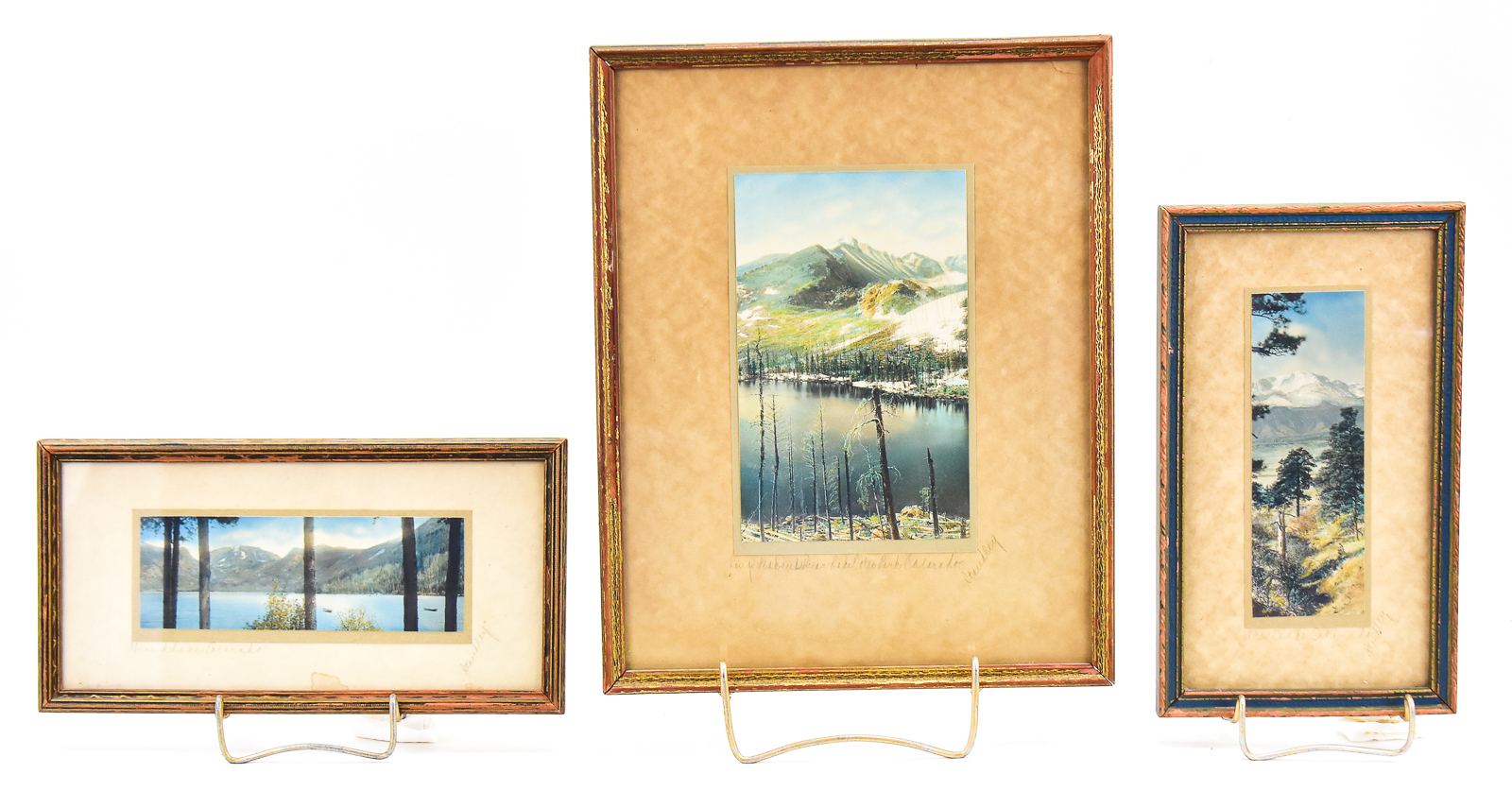TRIO OF SIGNED HARRY STANDLEY FRAMED PHOTOGRAPHS