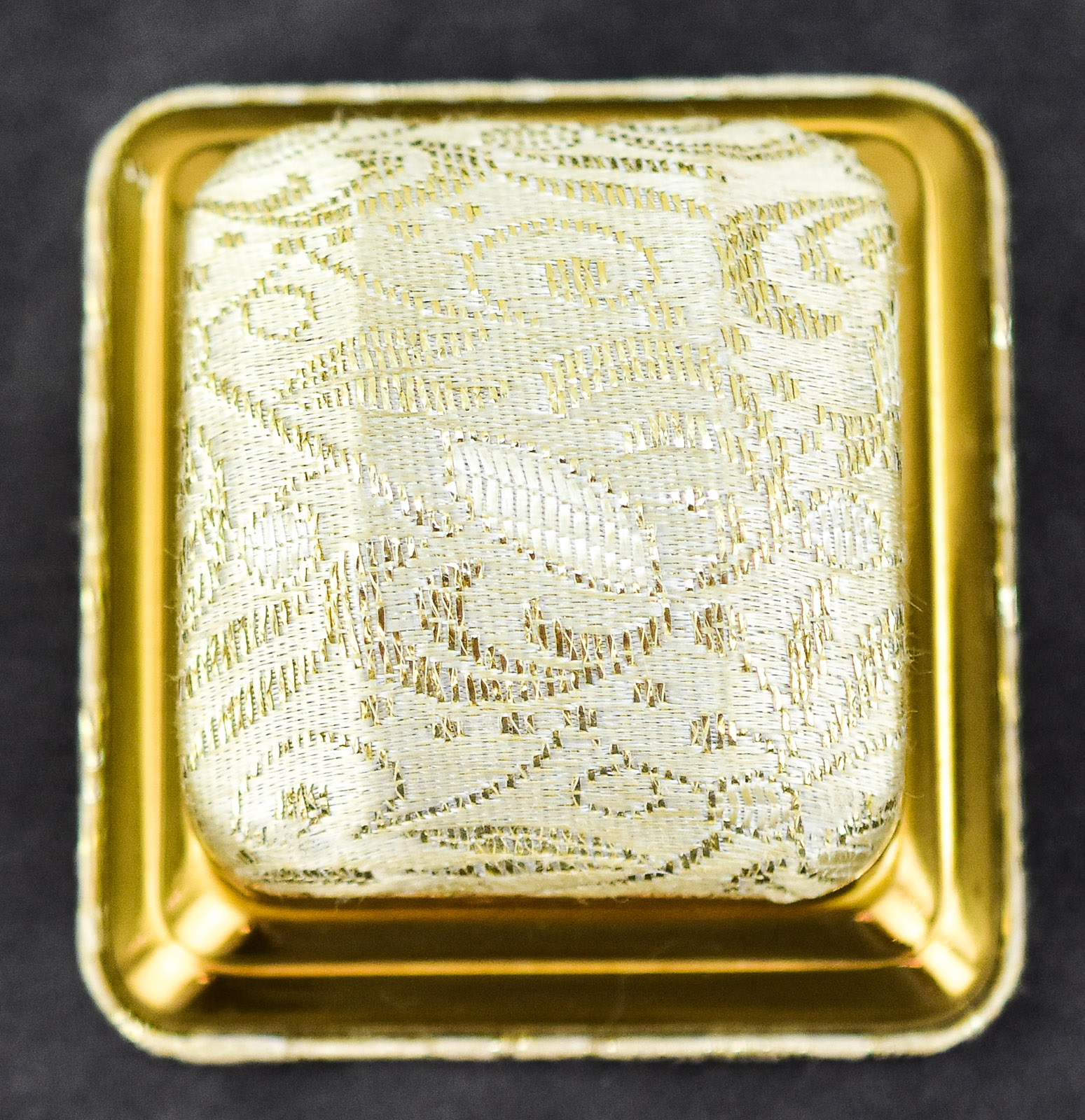ART NOUVEAU 14KT GOLD CARVED ANGEL SKIN CORAL CAMEO