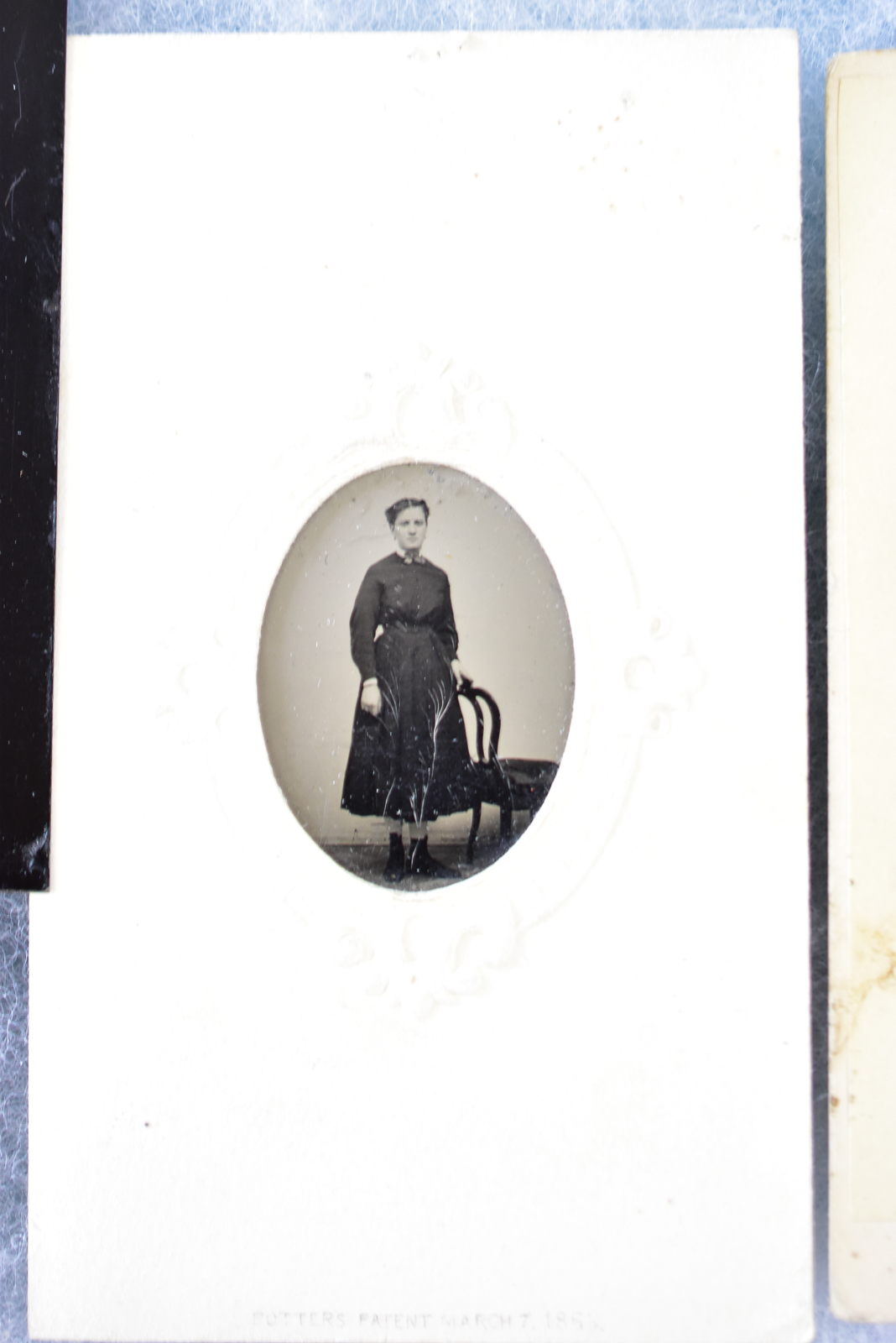 COLLECTION OF 19TH CENTURY TIN TYPE PORTRAITS