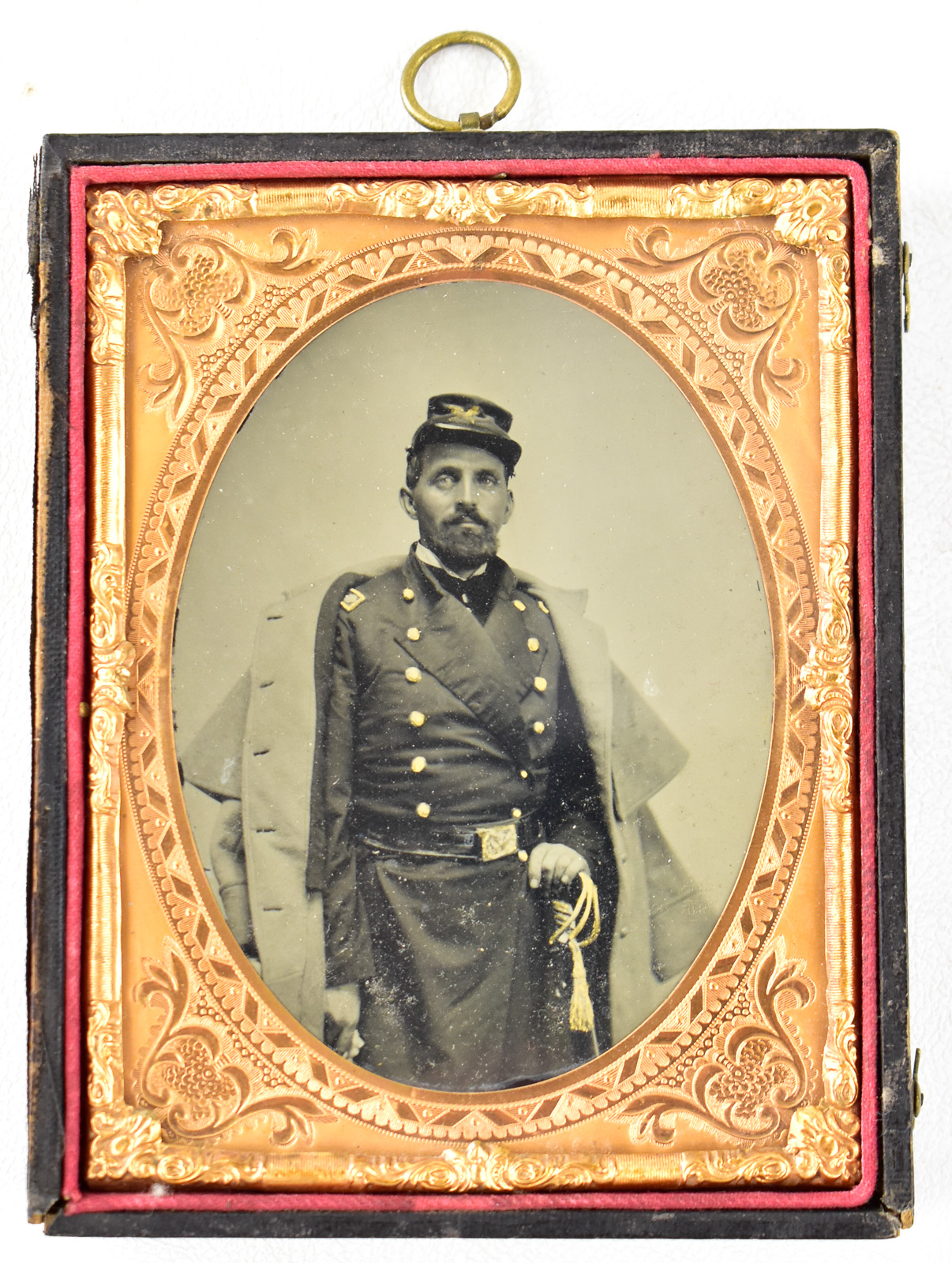 UNION ARMY OFFICER AMBROTYPE