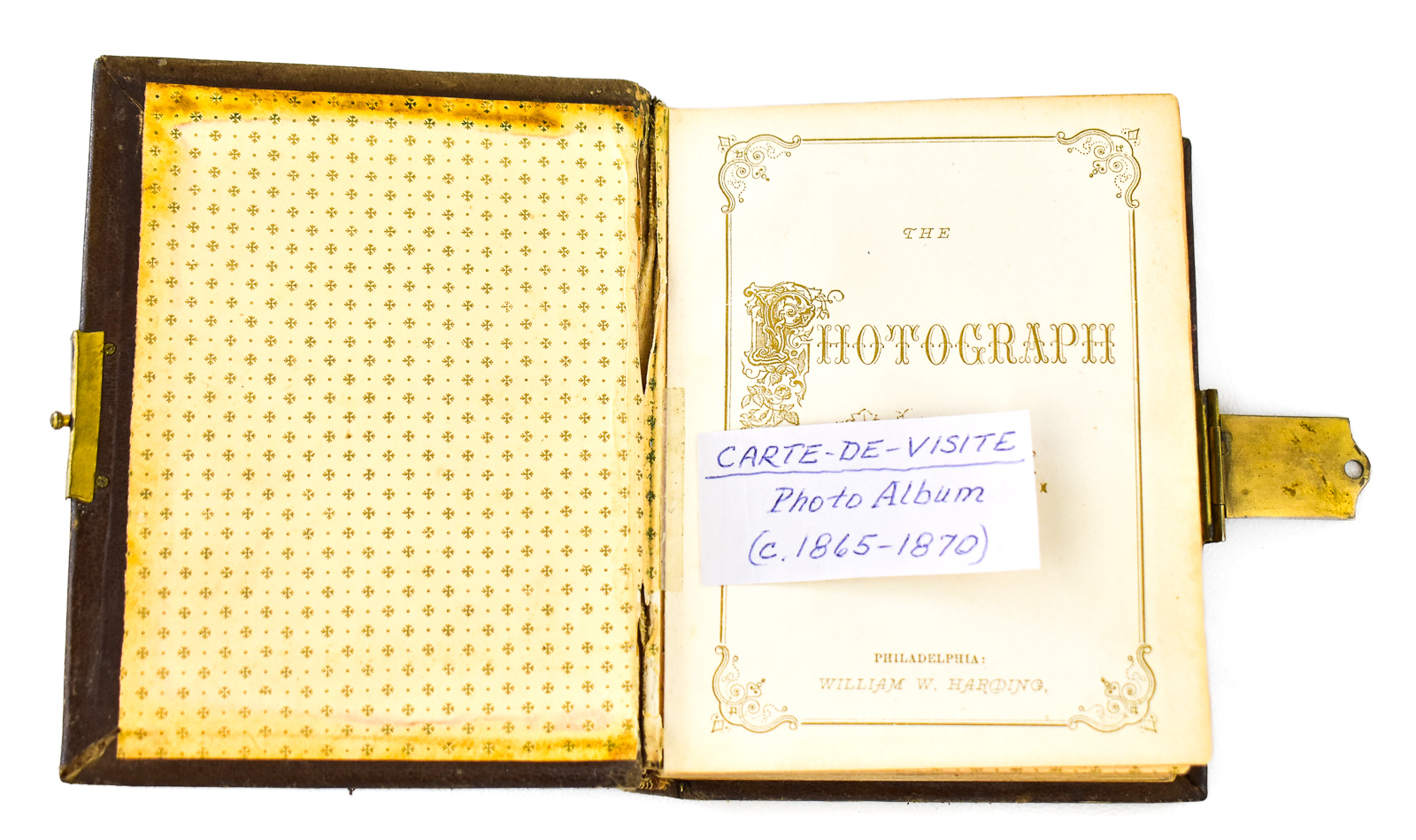 CARTE-DE-VISTE ALBUM; 26 PHOTOGRAPHS
