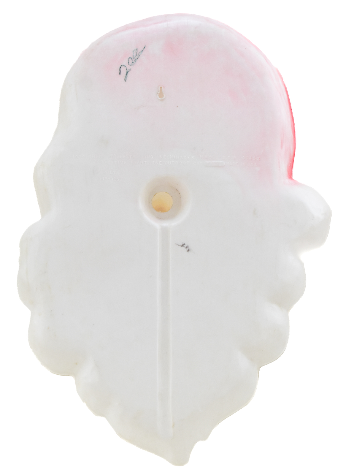 EMPIRE PLASTIC CORPORATION ILLUMINATED GIANT SANTA FACE BLOW MOLD