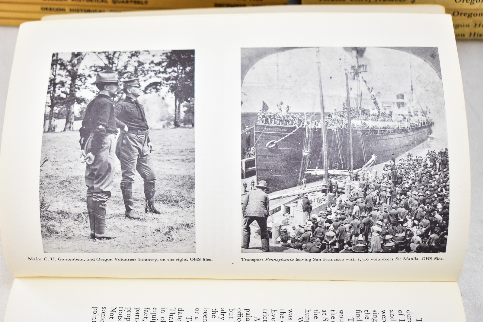 OREGON HISTORICAL QUARTERLY FROM YEARS 1951, 1953, 1958, 1960, & 1965