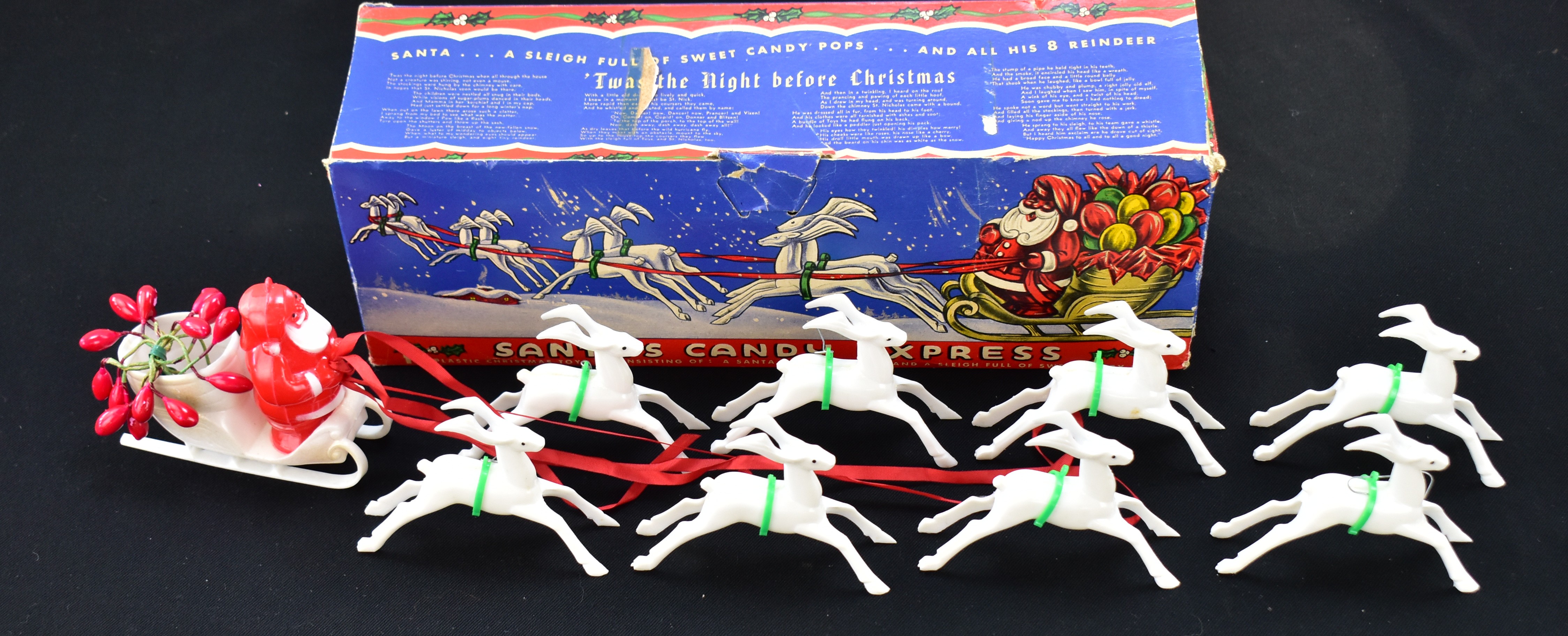 SEARS "SANTA'S CANDY EXPRESS" HOLIDAY SET