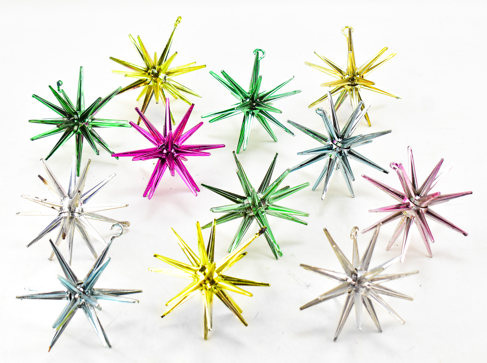 ATOMIC STARBURT "SPUTNIK" CHRISTMAS ORNAMENTS