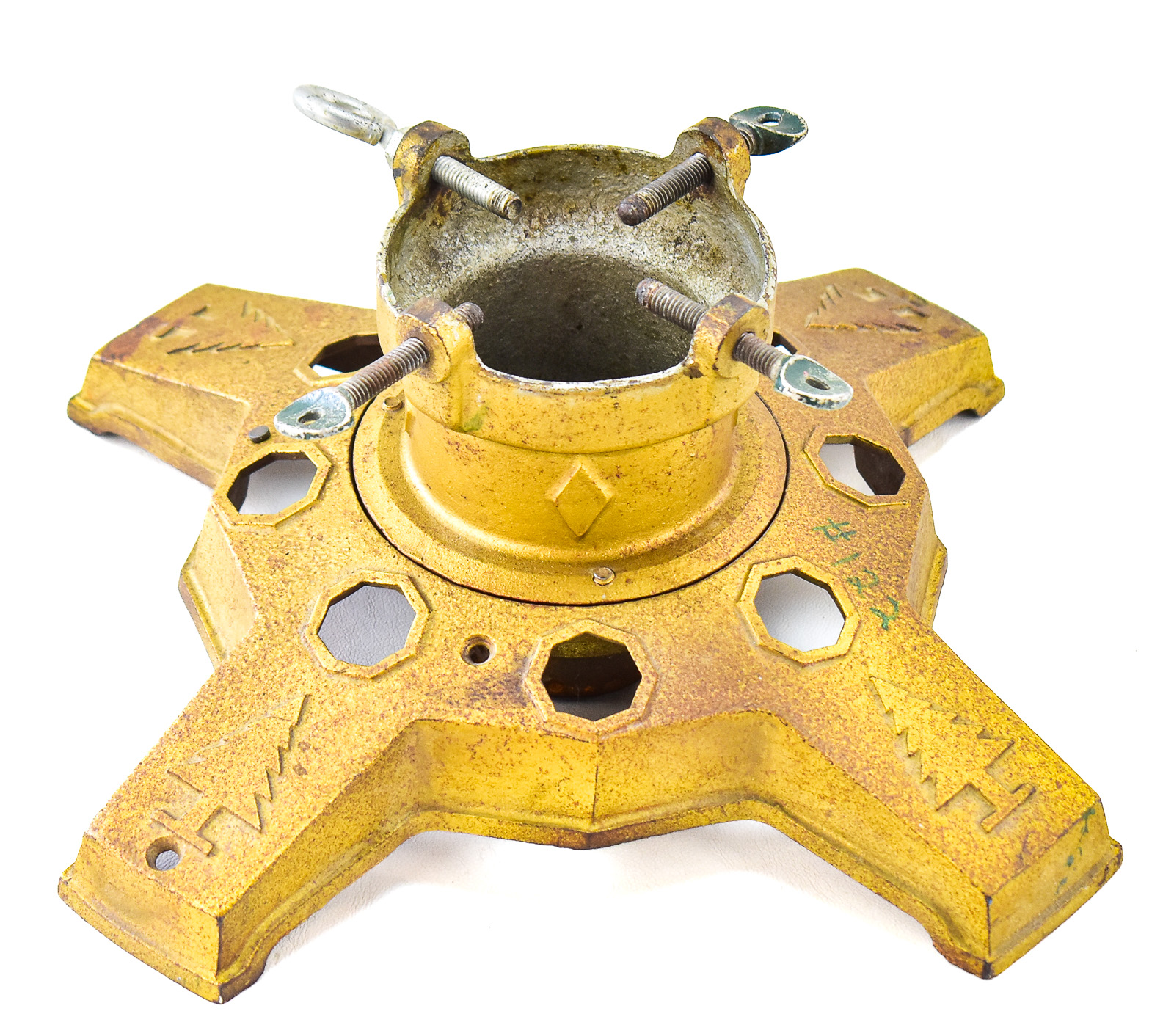 NORTH BROTHERS "YANKEE" CAST IRON CHRISTMAS STAND