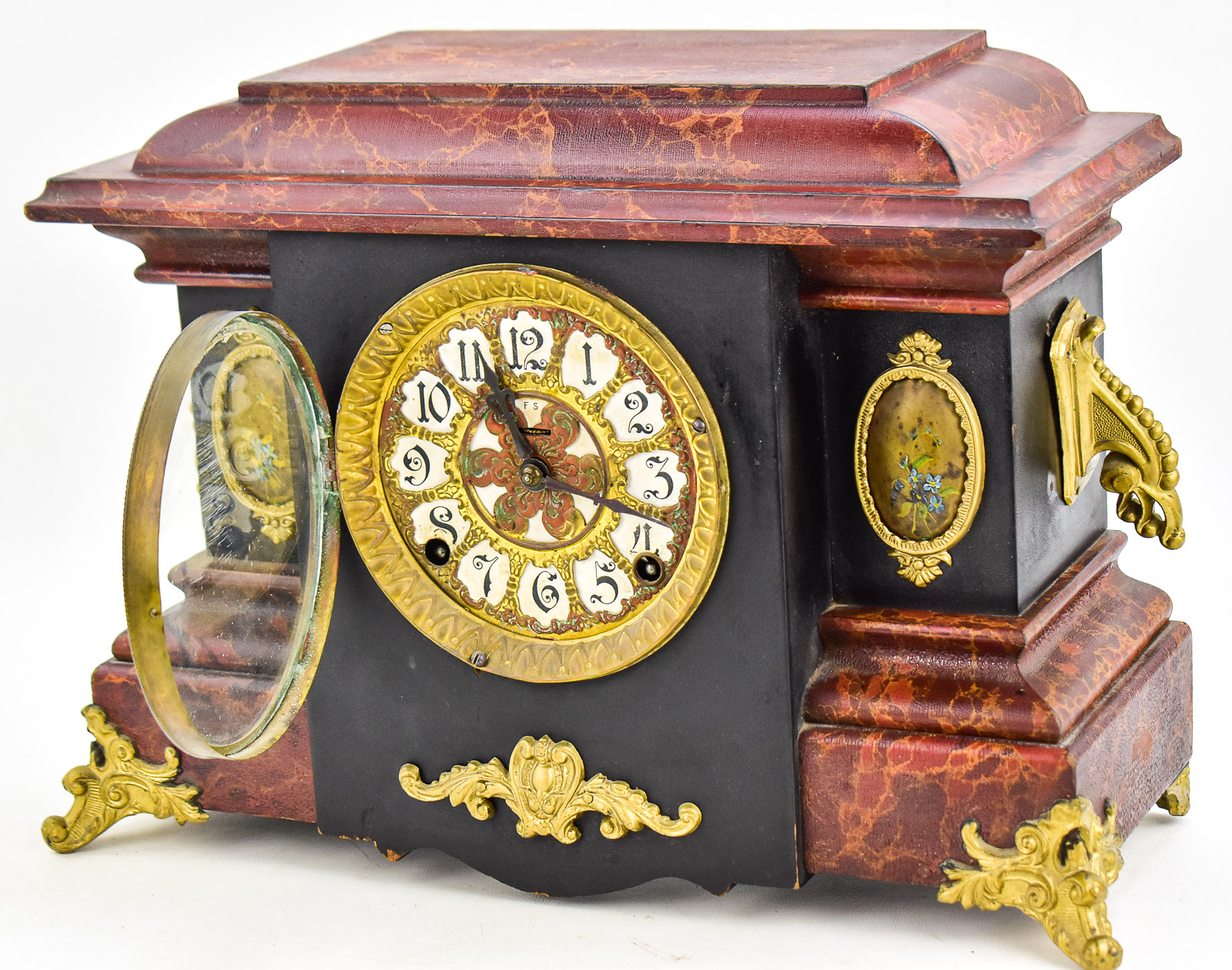 SESSIONS "TRITON" 8-DAY MANTLE CLOCK