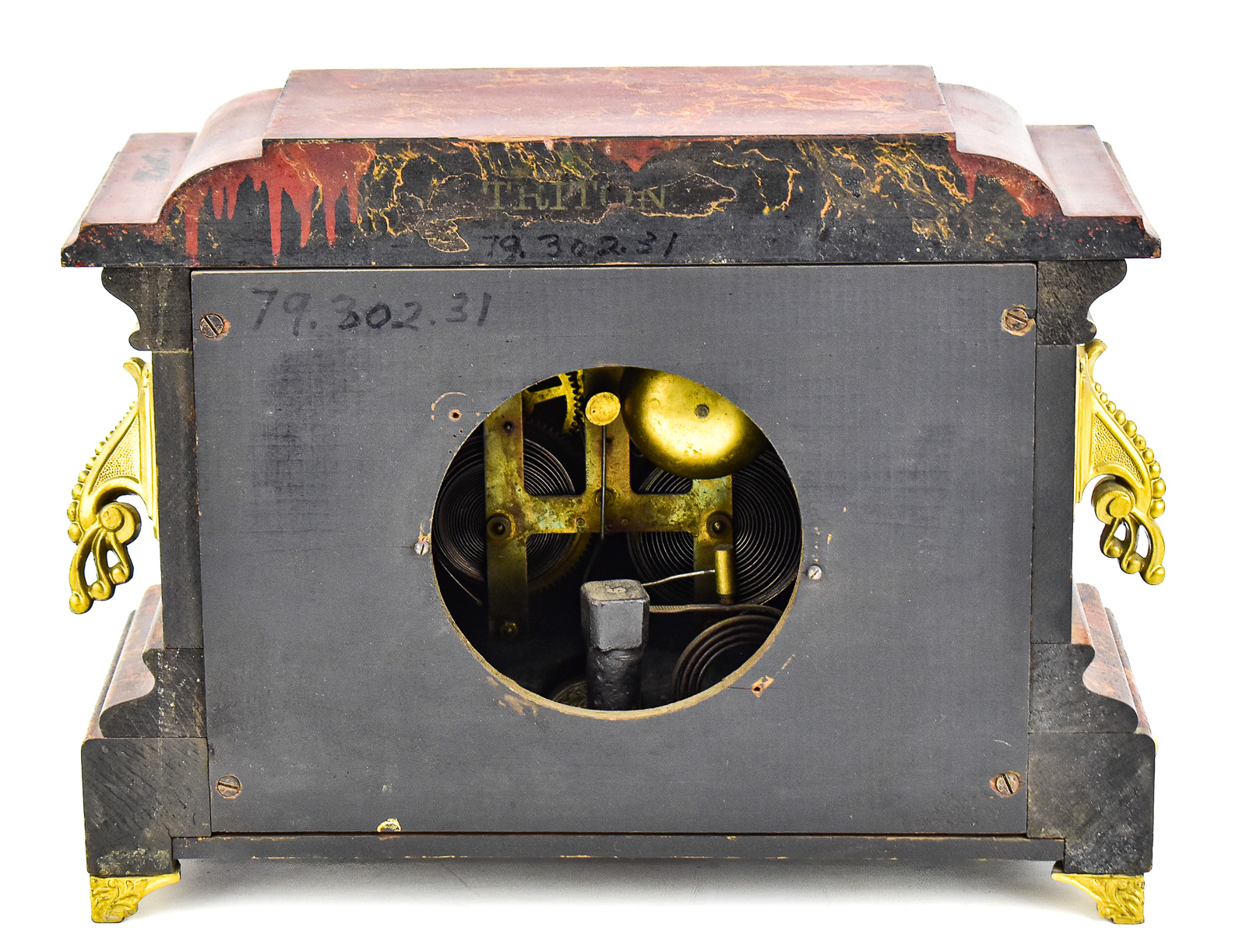 SESSIONS "TRITON" 8-DAY MANTLE CLOCK