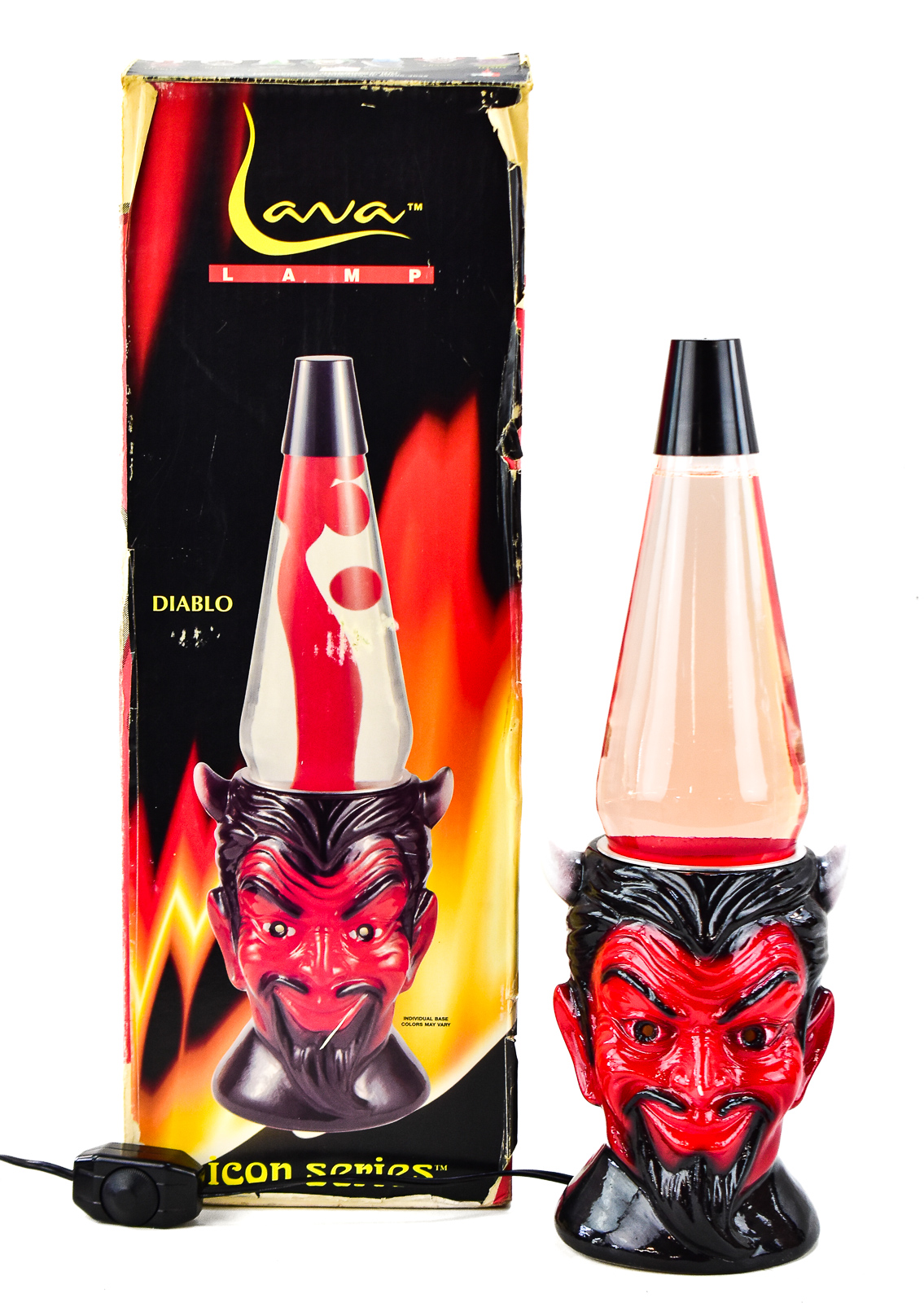 LAVA LITE "DIABLO" DEVIL ICON SERIES LAVA LAMP