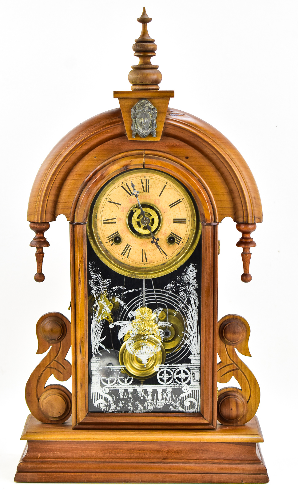 ANSONIA "PARISIAN" 8-DAY MANTLE CLOCK, LATE 19TH CENTURY