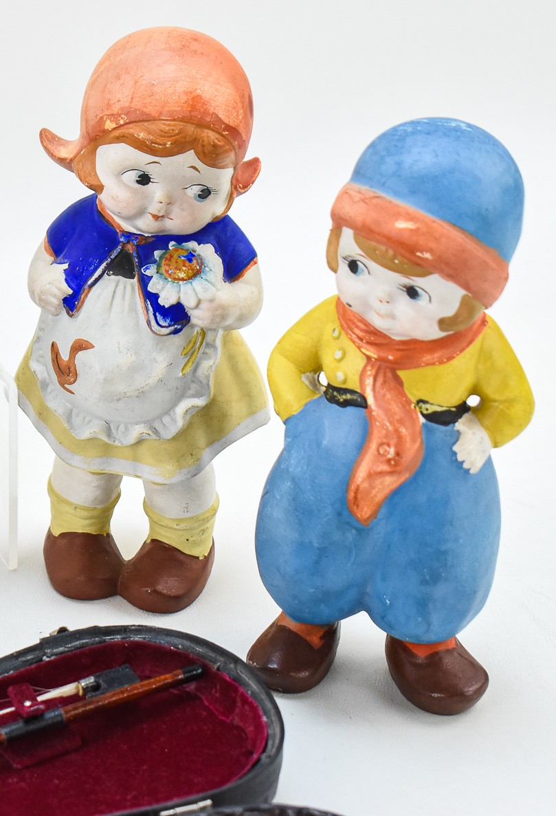 CHILDREN'S MINIATURE TOYS AND MORE: GERMAN NODDER CANDY CONTAINER