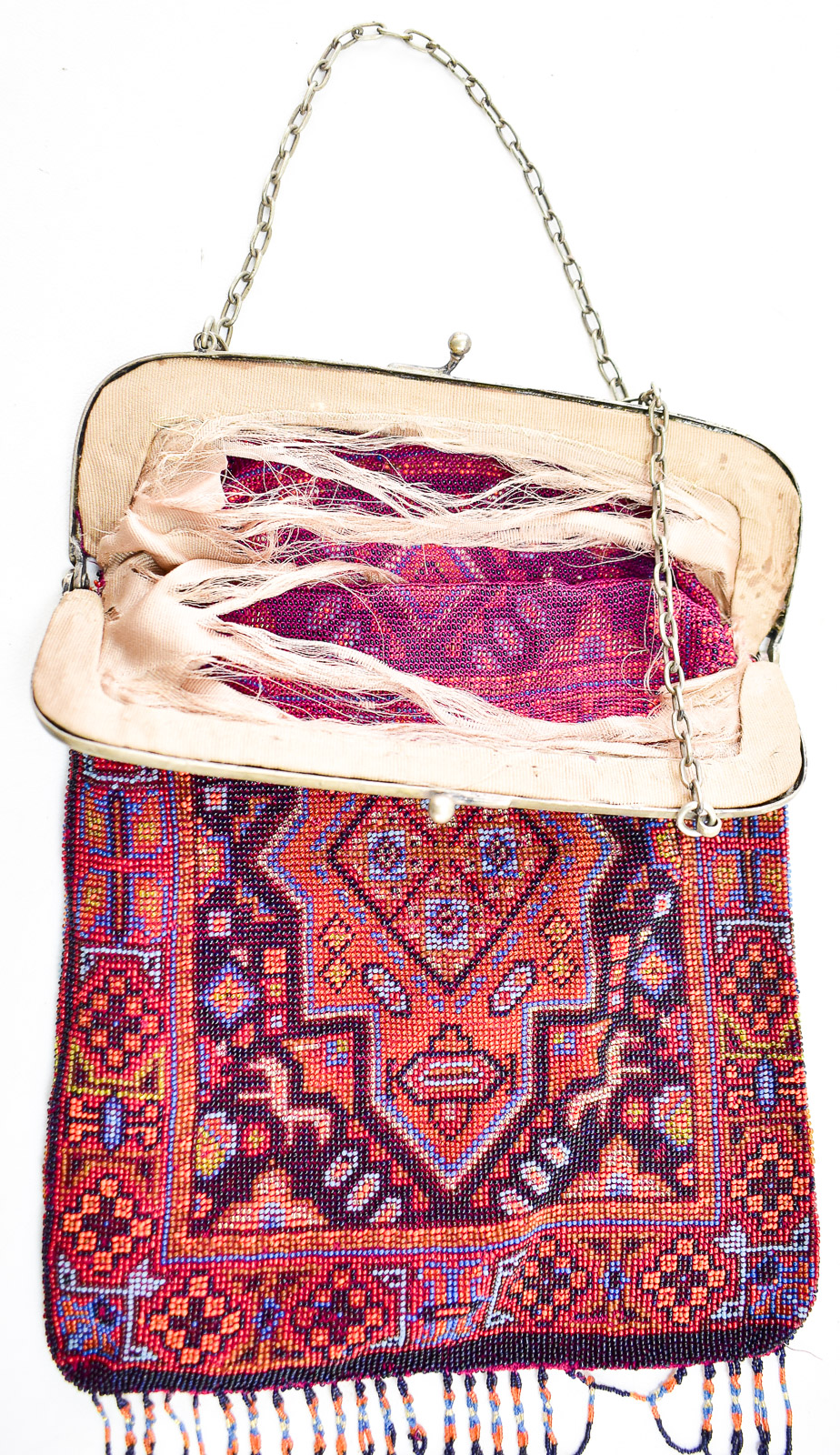 MIRCO BEADED PERSIAN RUG DESIGNED EVENING BAG