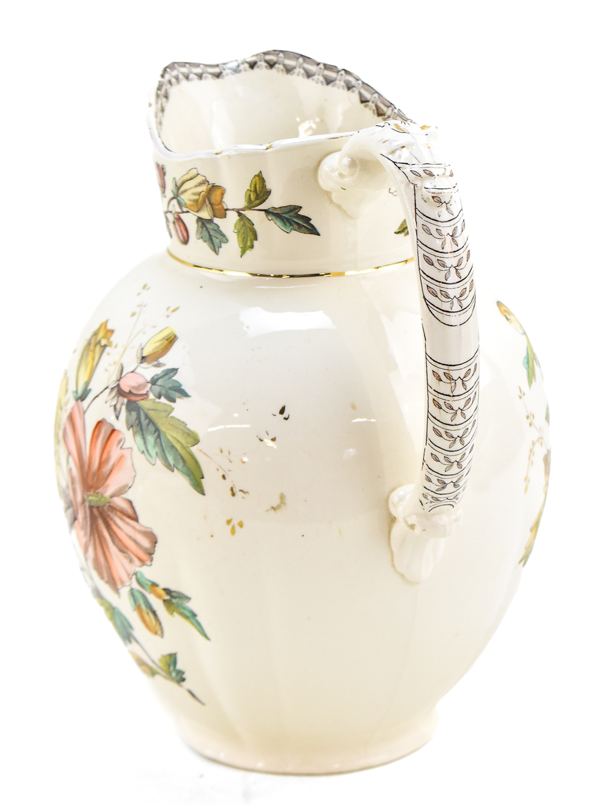 CERAMIC WASH BASIN AND PITCHER SET