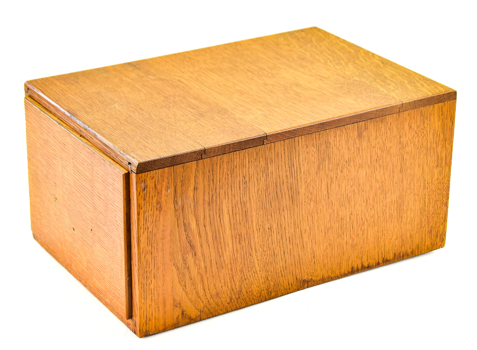 TABLETOP CARD CATALOG FILE BOX
