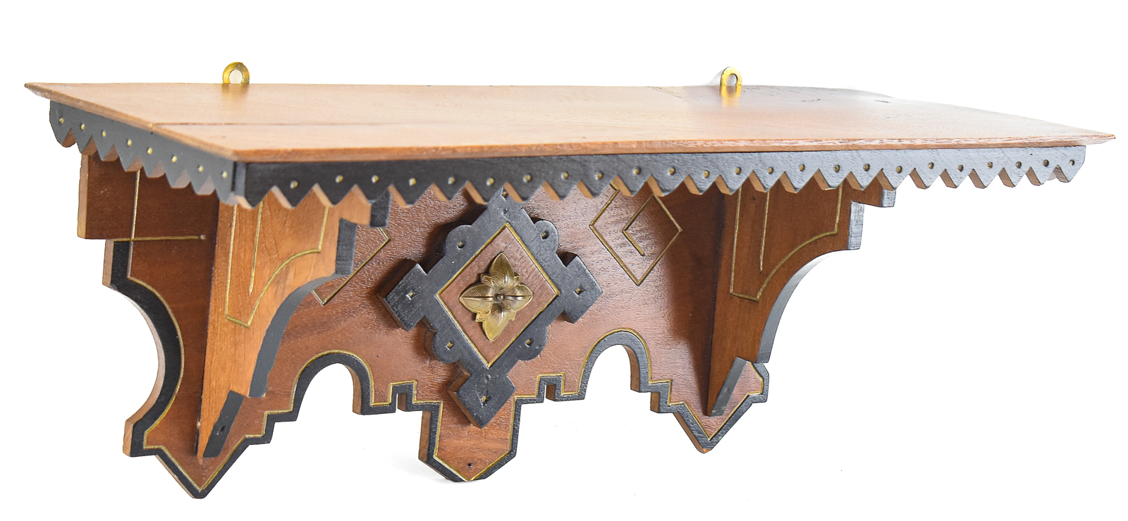EASTLAKE STYLE CLOCK WALL SHELF