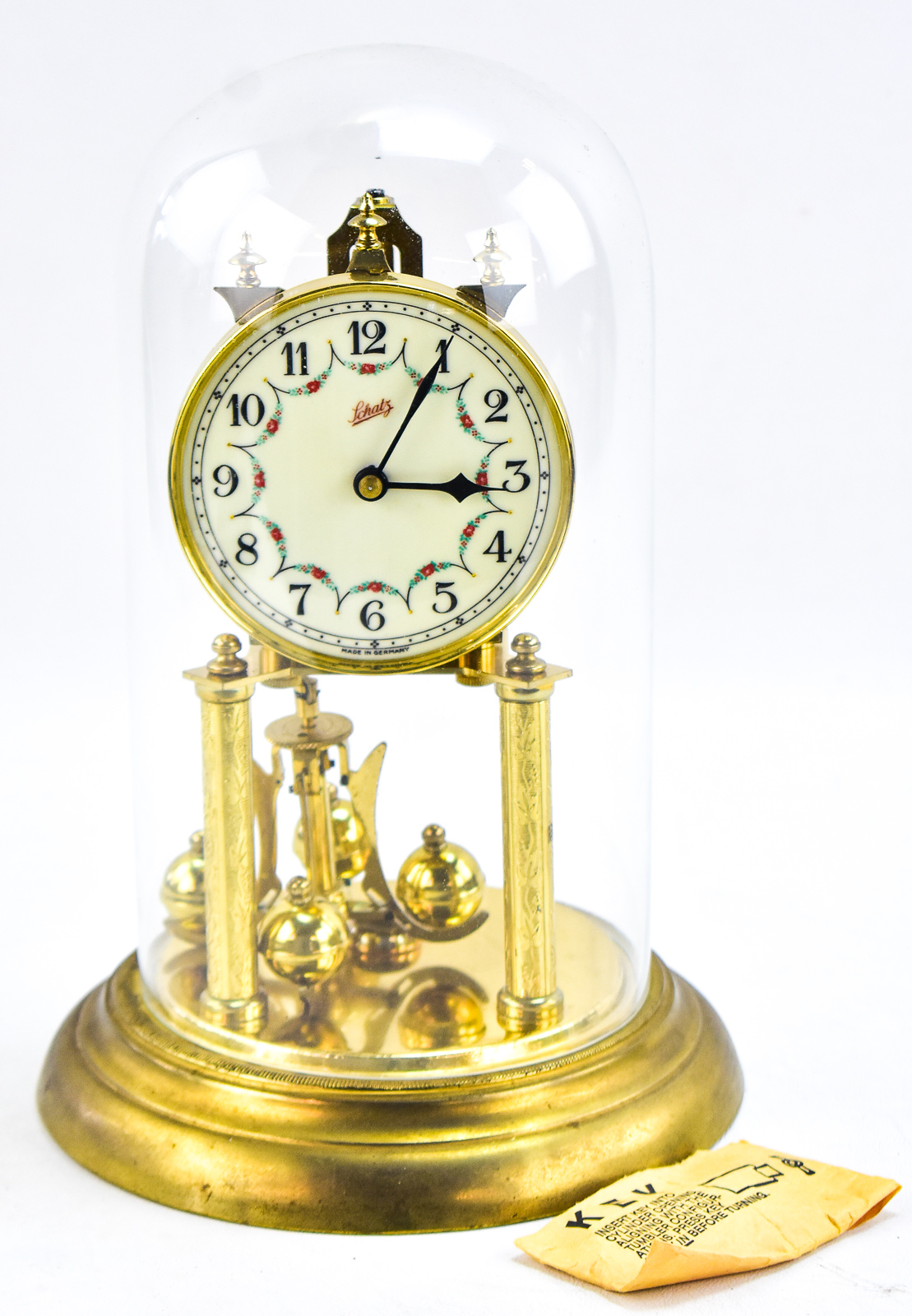 SCHATZ 400 DAY ANNIVERSARY CLOCK