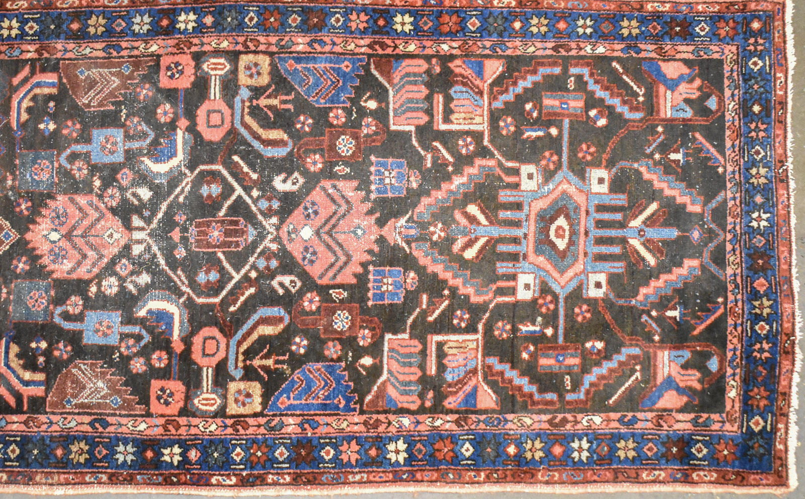 PERSIAN HAMADAN WOOL RUNNER