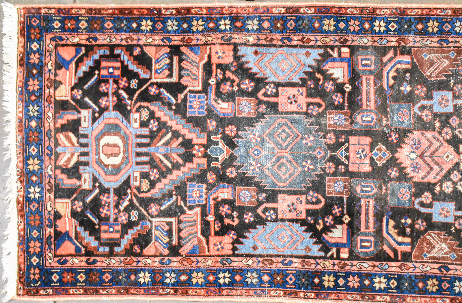 PERSIAN HAMADAN WOOL RUNNER
